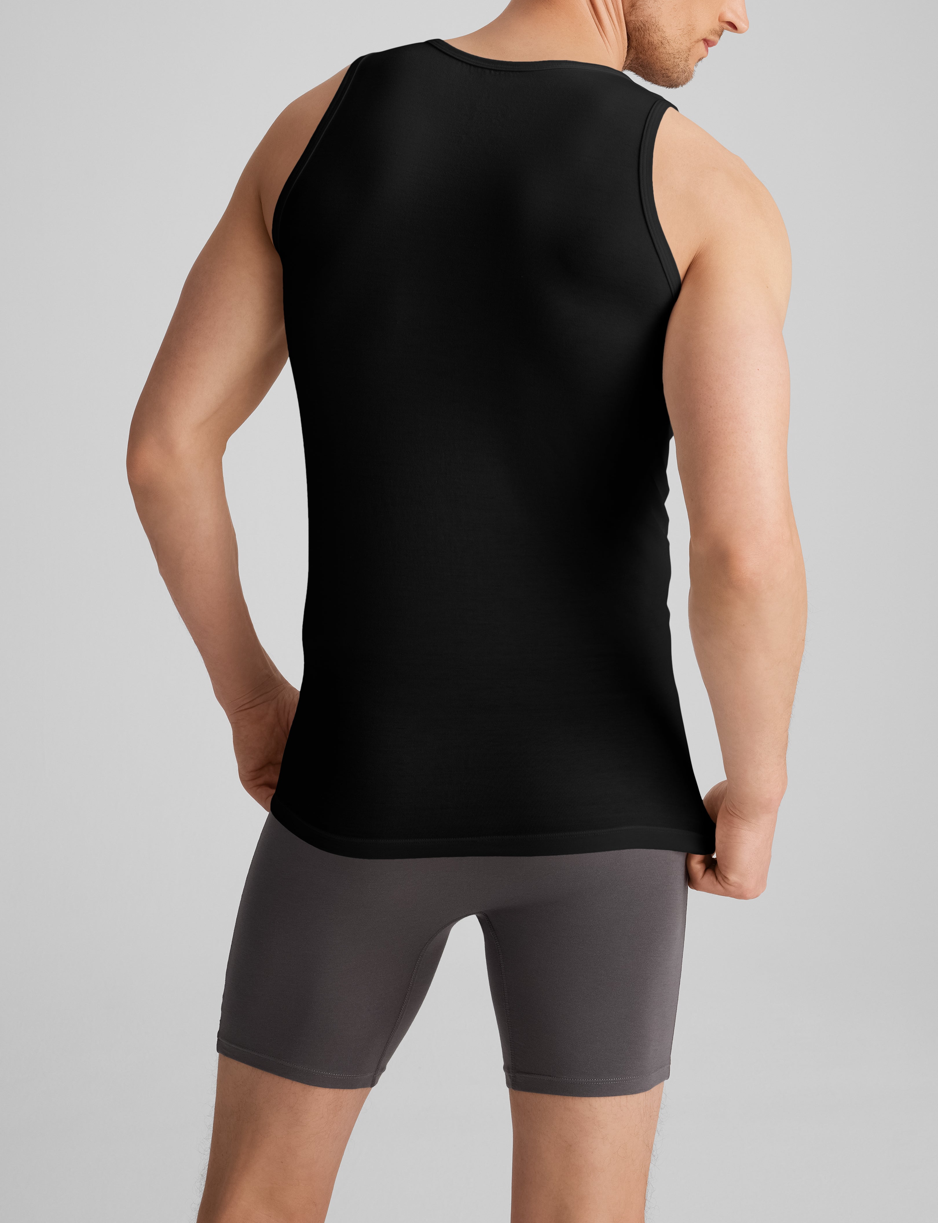 Cool Cotton Tank Stay-Tucked Undershirt (3-Pack) - Image 4