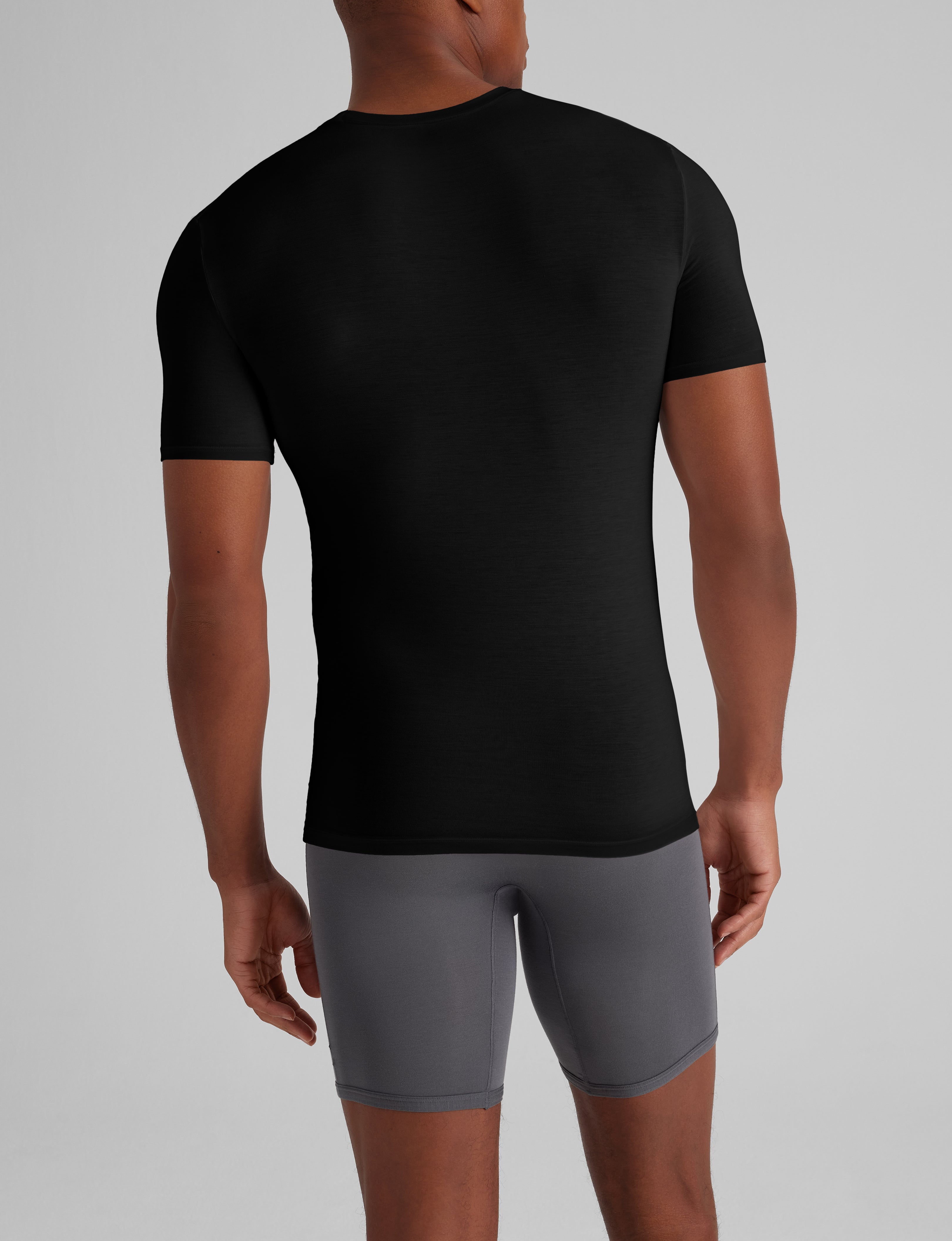 Second Skin Crew Neck Stay-Tucked Undershirt (6-Pack) - Image 4