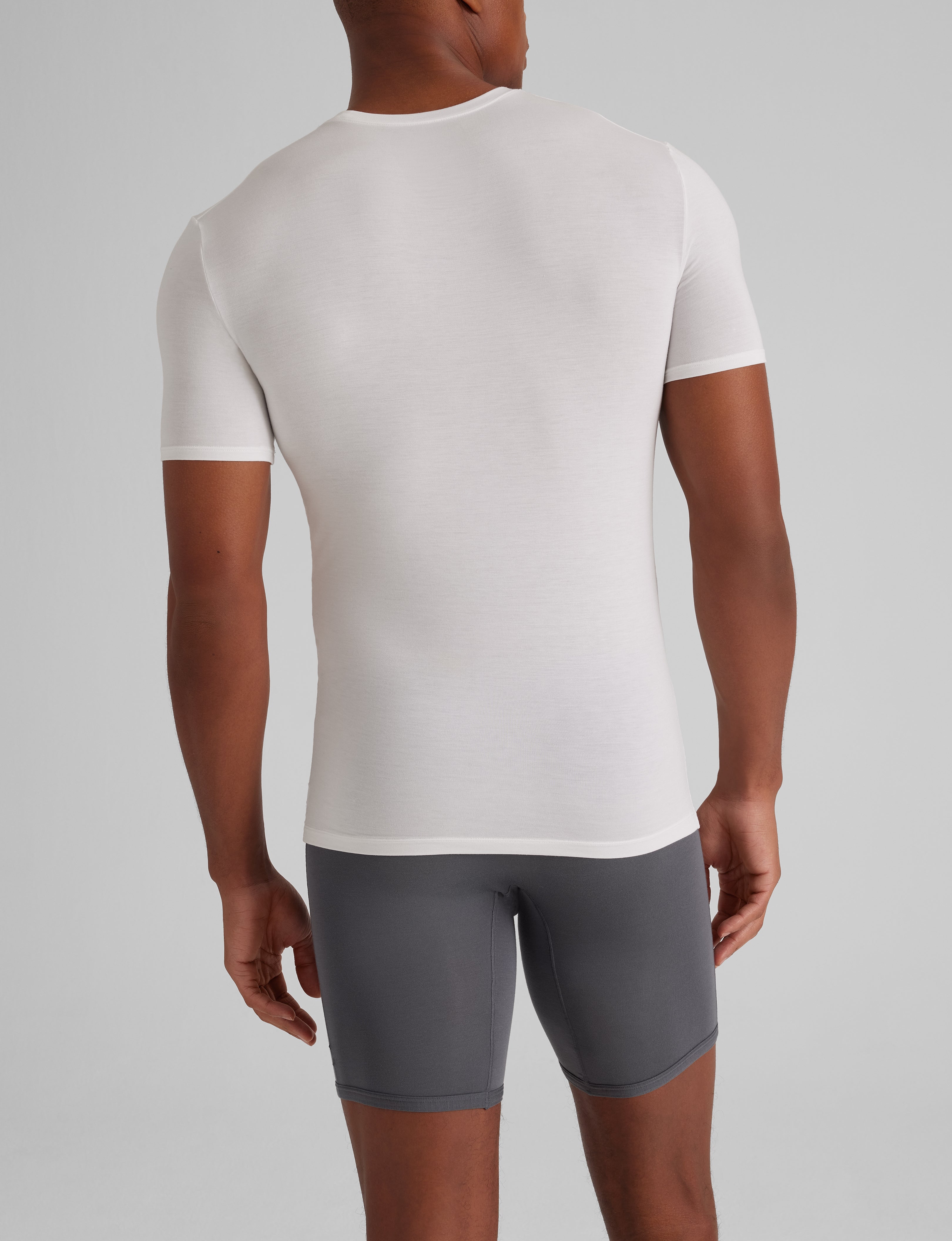 Second Skin Crew Neck Stay-Tucked Undershirt (6-Pack) - Image 7