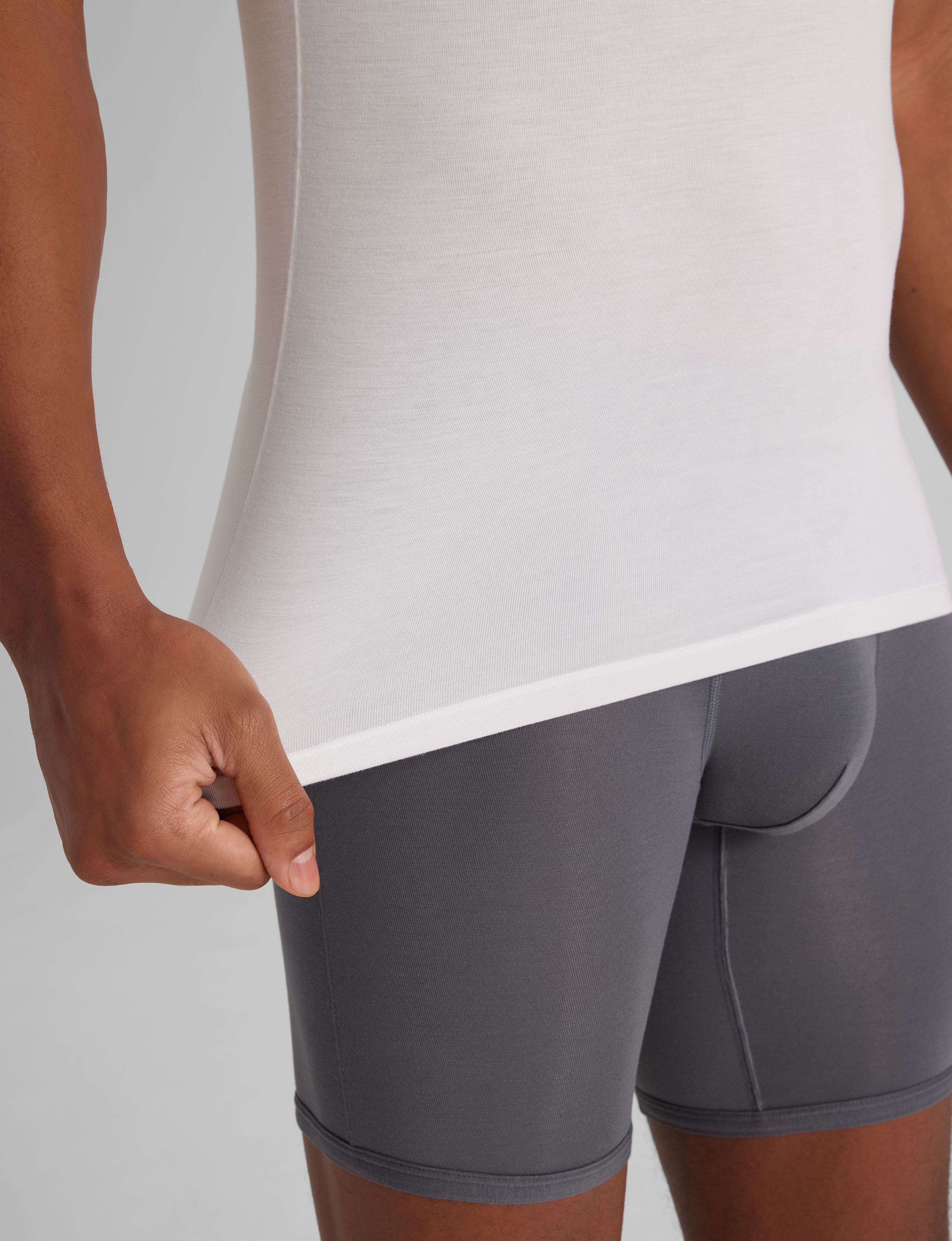 Second Skin Crew Neck Stay-Tucked Undershirt (6-Pack) - Image 8