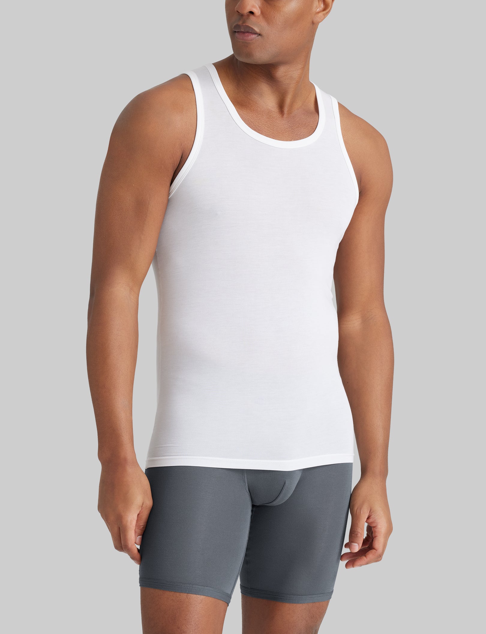 Second Skin Tank Stay-Tucked Undershirt