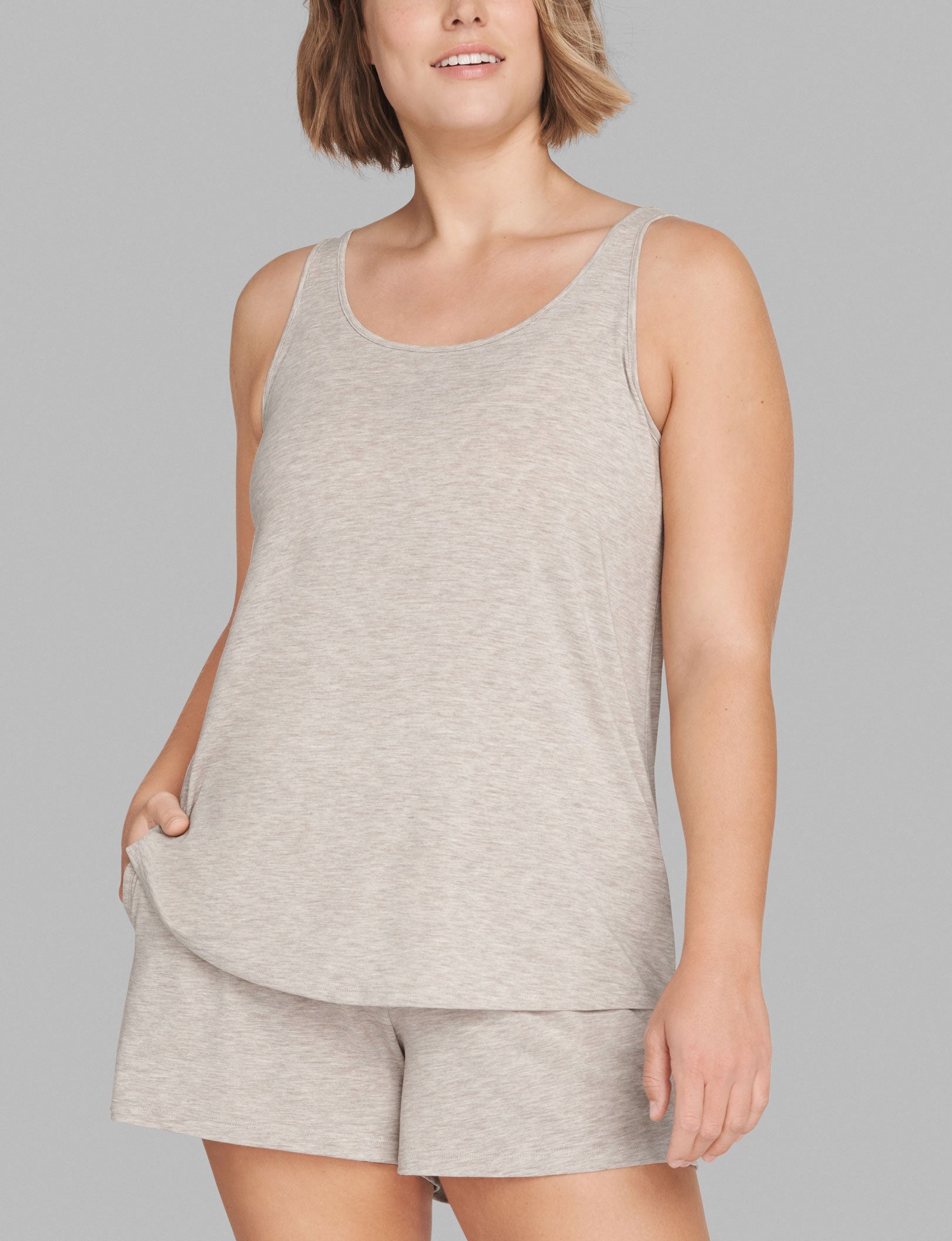 Women's Second Skin Sleep Tank - Image 6