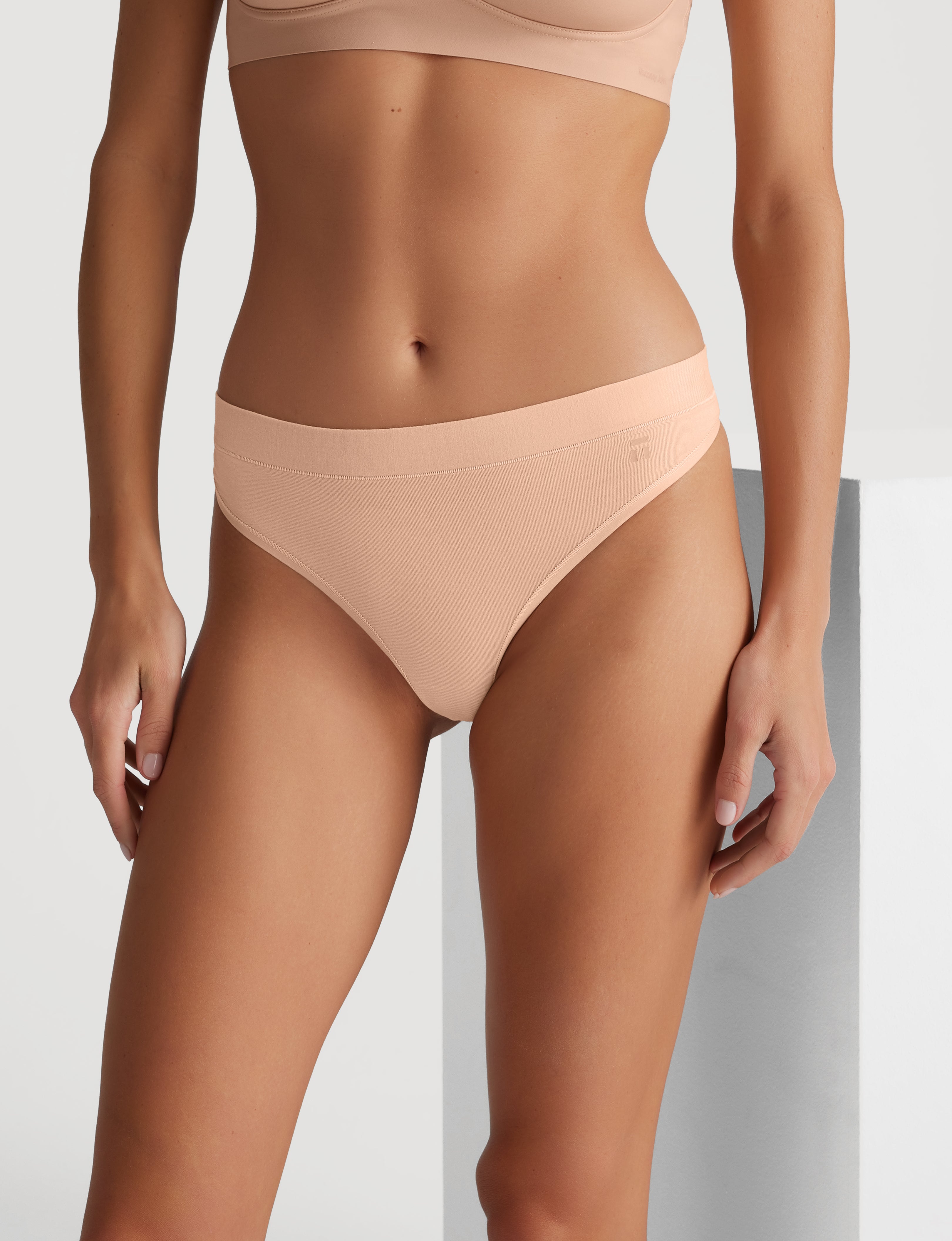 Women's Cool Cotton Thong (3-Pack) - Image 34