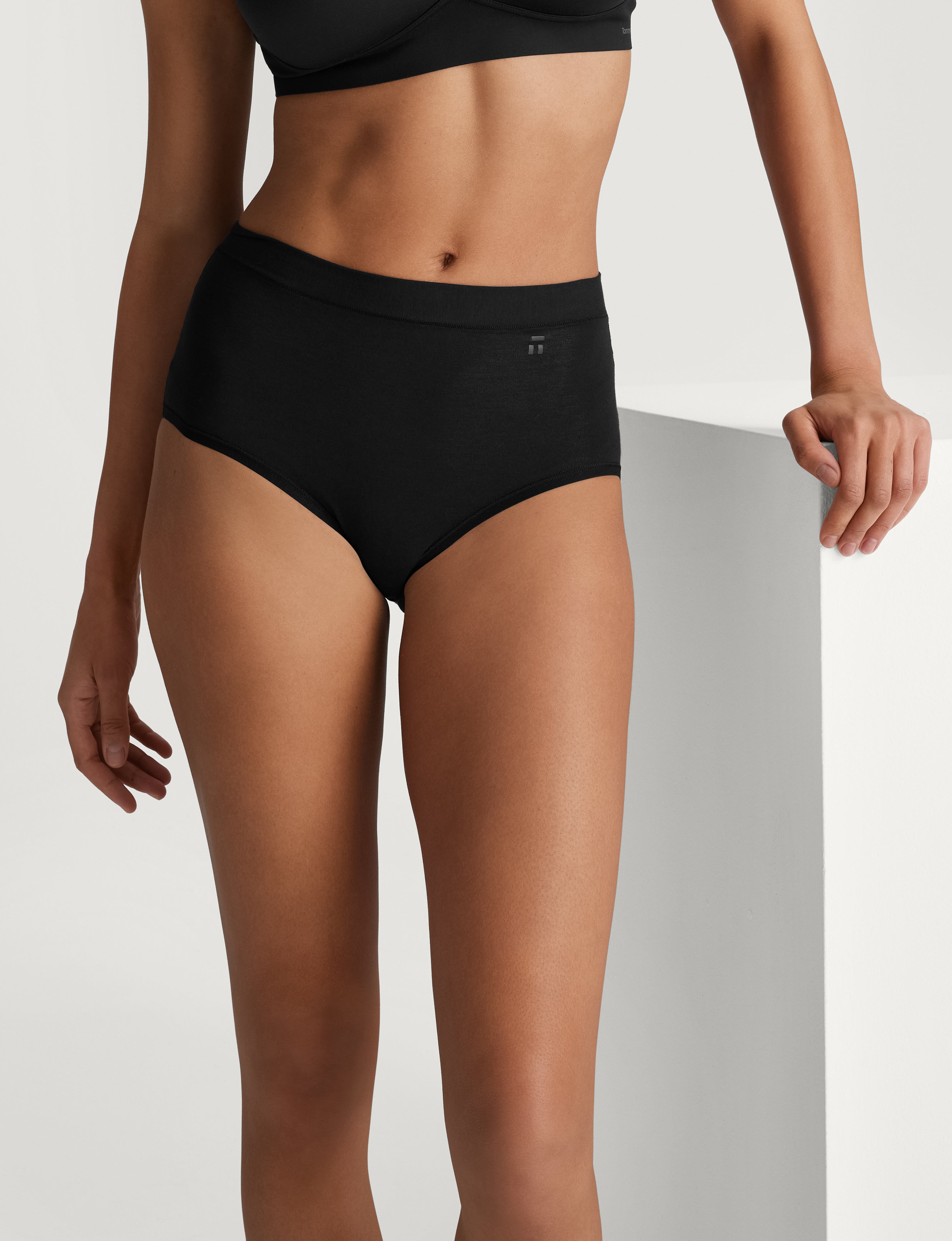 Women's Cool Cotton High Rise Brief (3-Pack) - Image 26