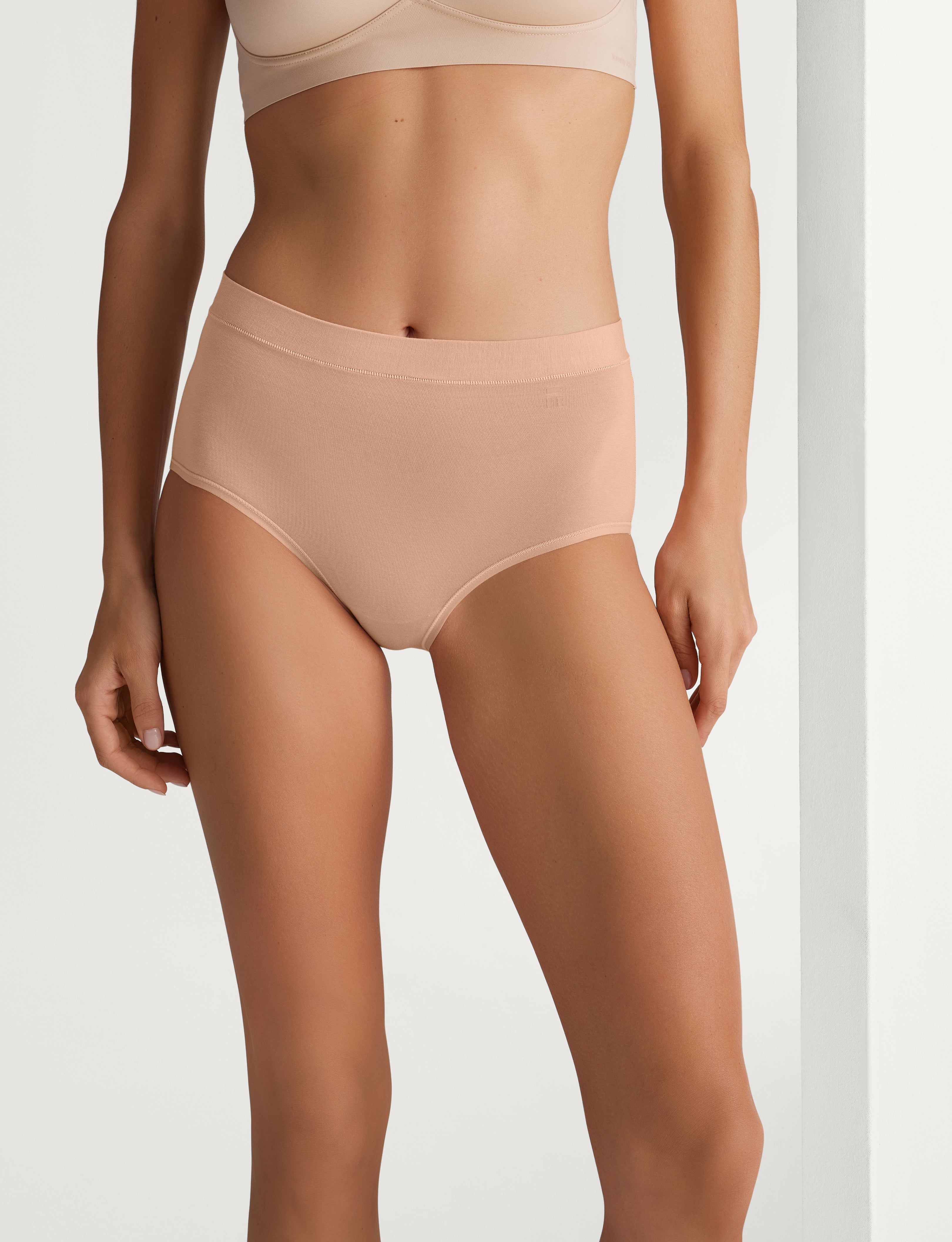 Women's Cool Cotton High Rise Brief (3-Pack) - Image 41