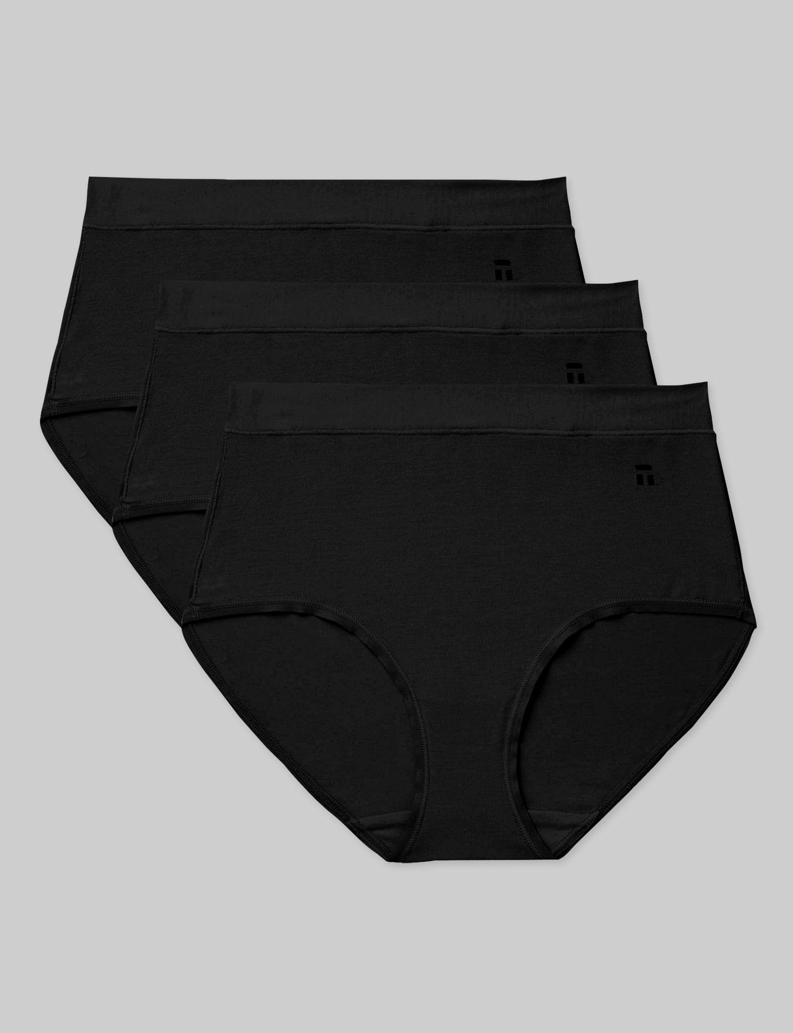 Women's Cool Cotton High Rise Brief (3-Pack) - Image 4