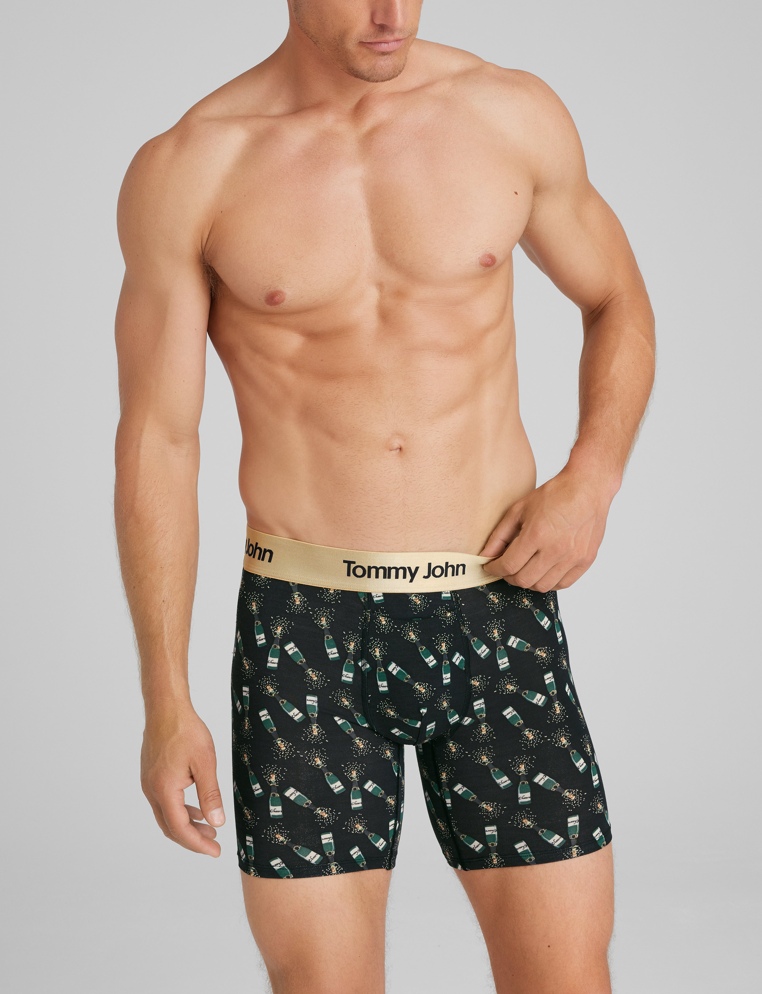 Second Skin Mid-Length Boxer Brief 6"
