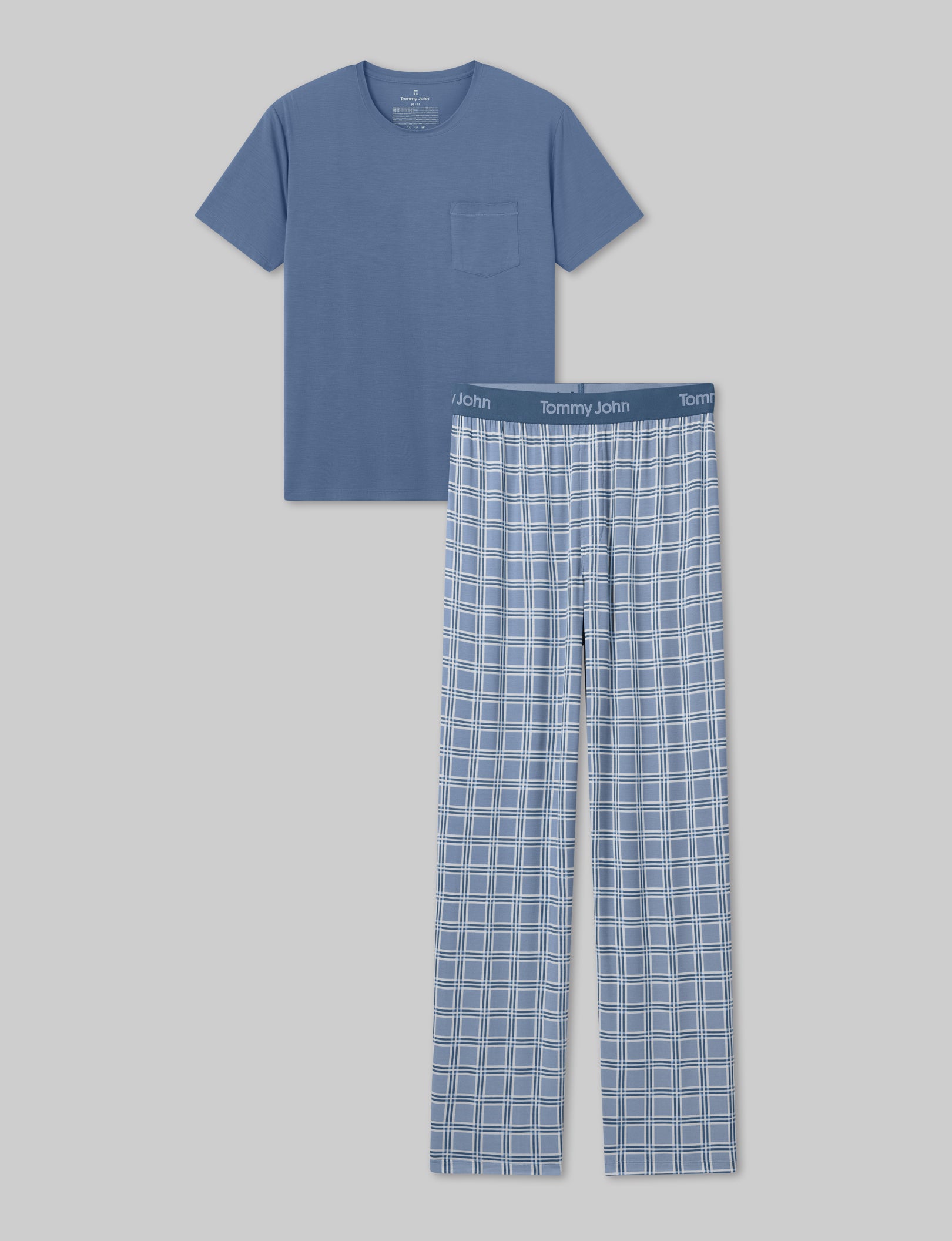 Second Skin Sleep Pocket Tee & Pant Set - Image 30