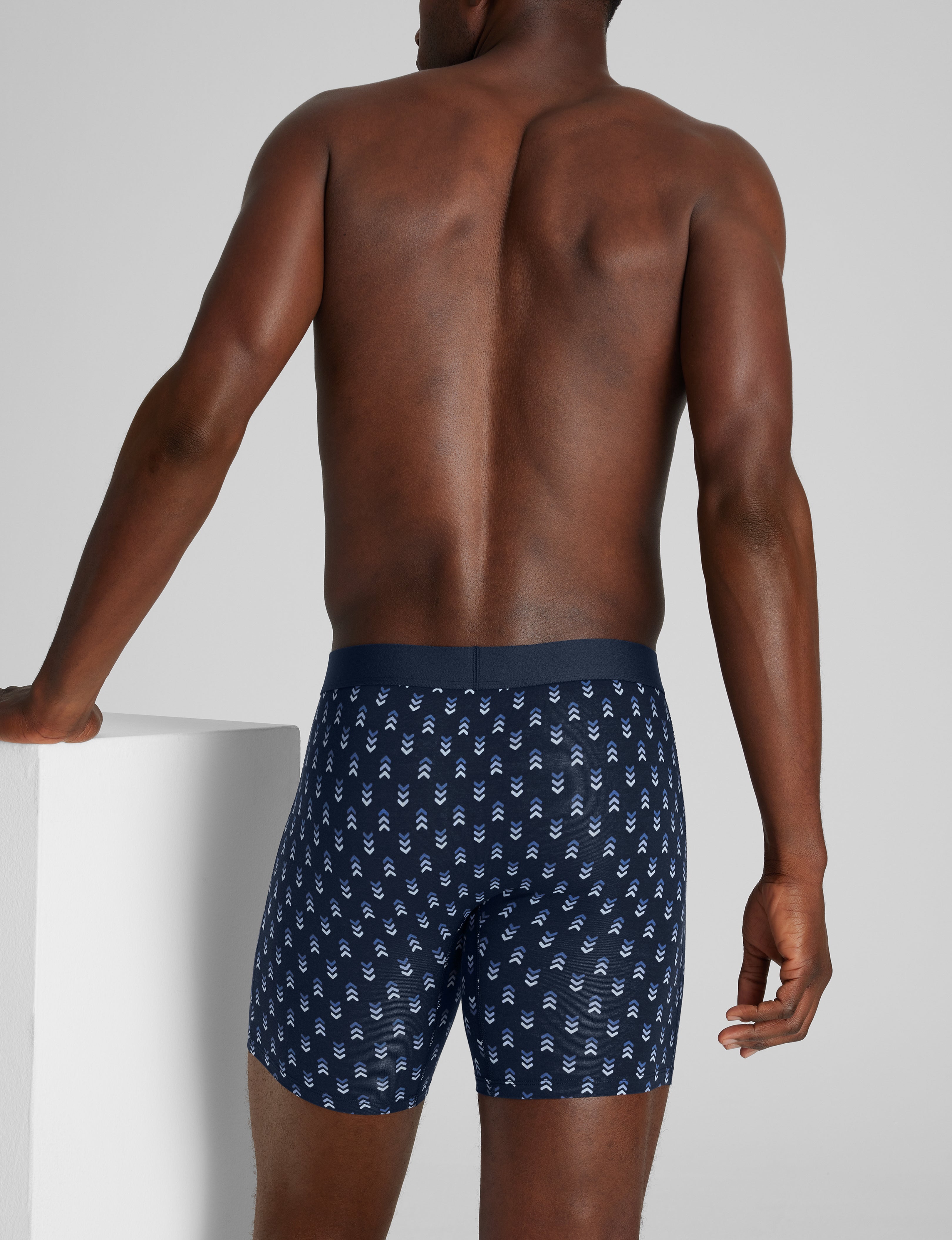 Cool Cotton Mid-Length Boxer Brief 6" (6-Pack) - Image 22