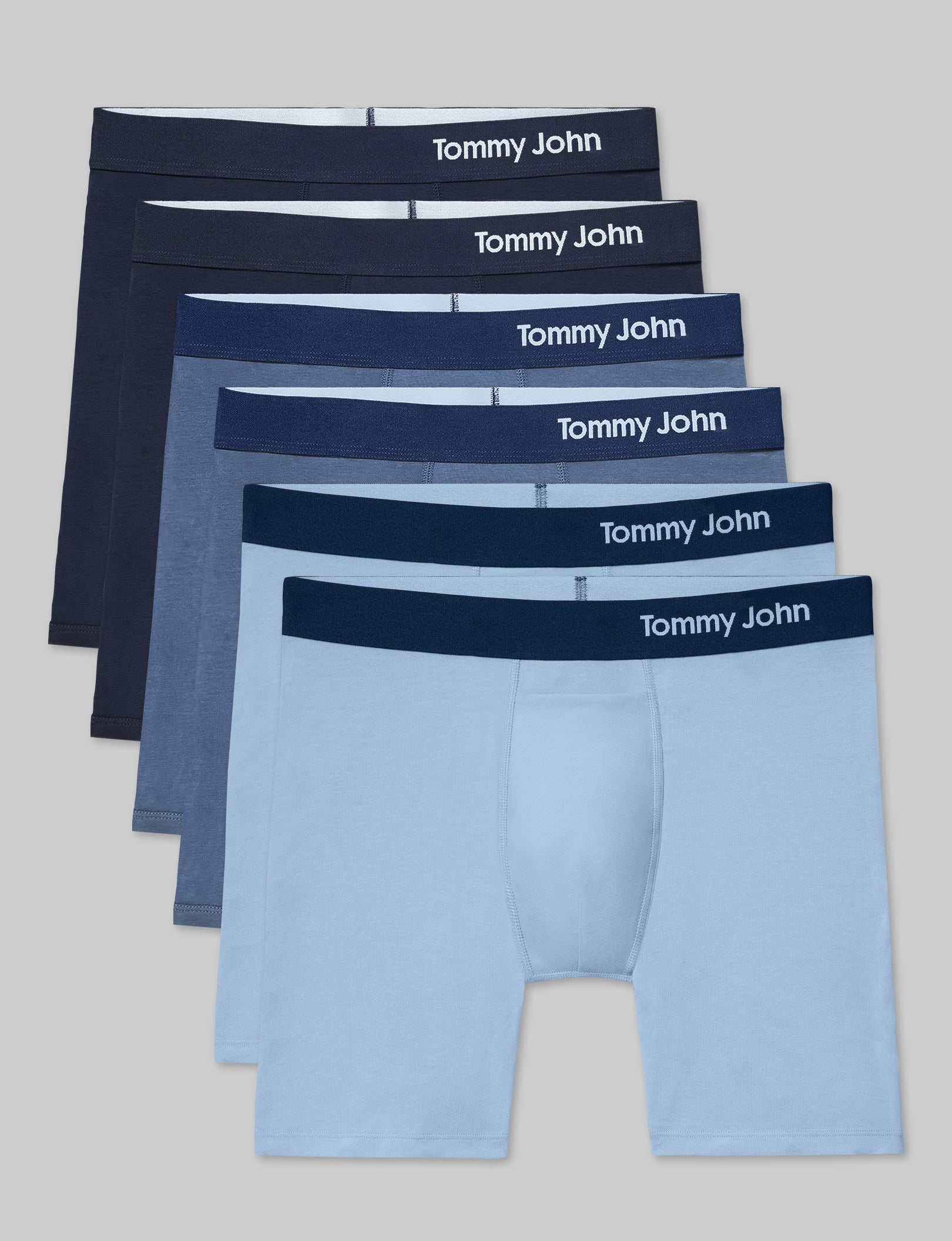 Cool Cotton Mid-Length Boxer Brief 6" (6-Pack) - Image 4