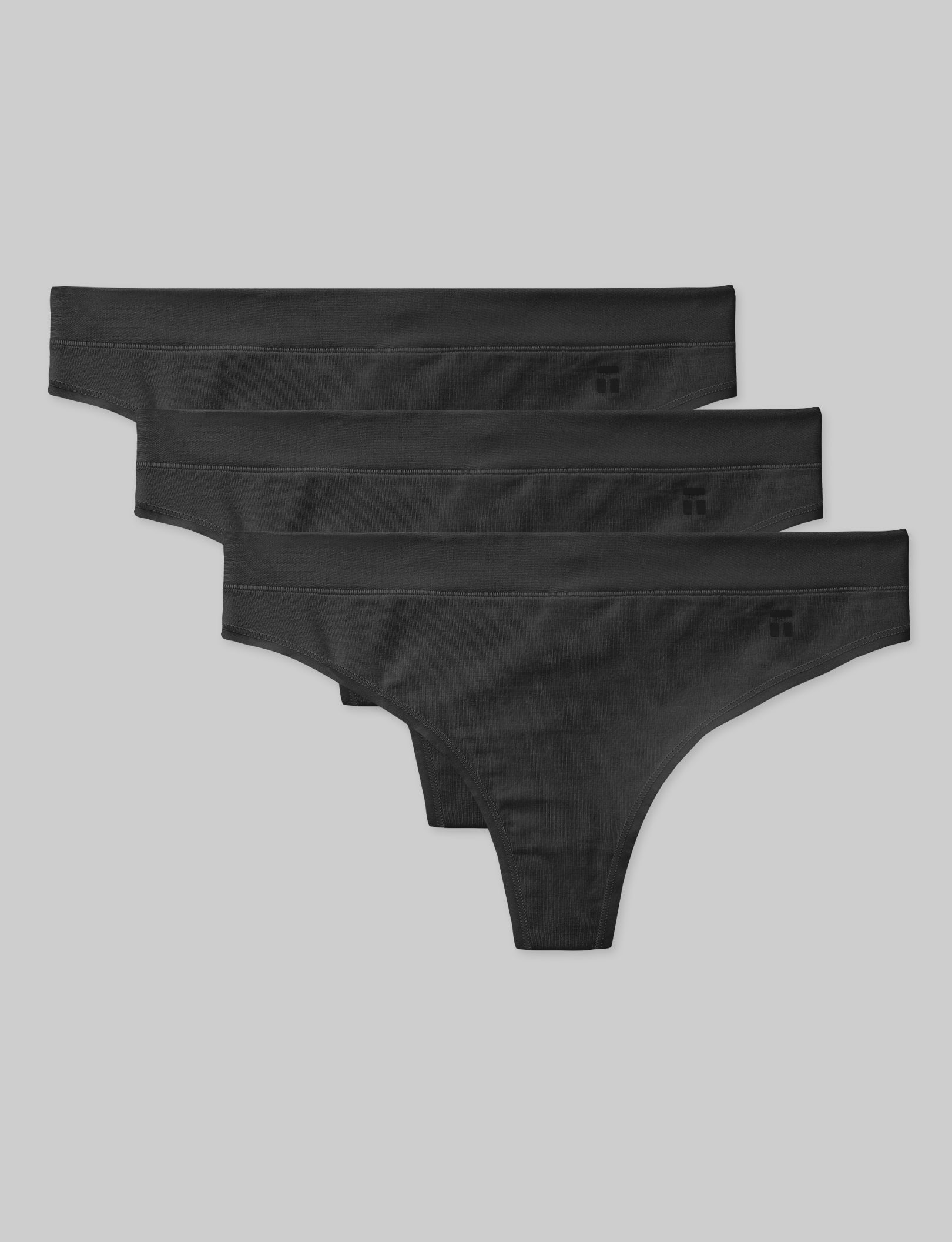 Women's Cool Cotton Thong (3-Pack) - Image 3