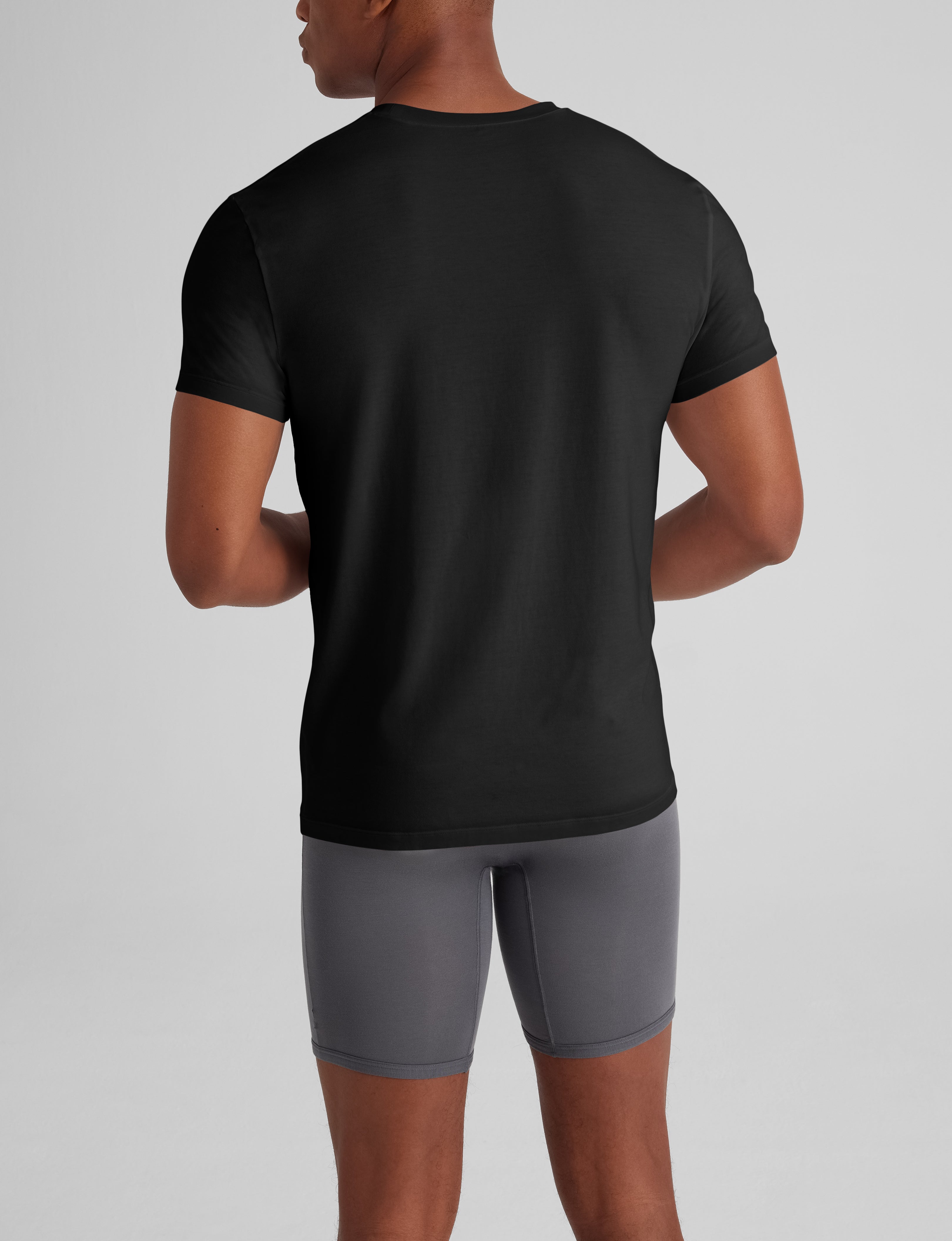 Cool Cotton Crew Neck Modern Fit Undershirt (3-Pack) - Image 4