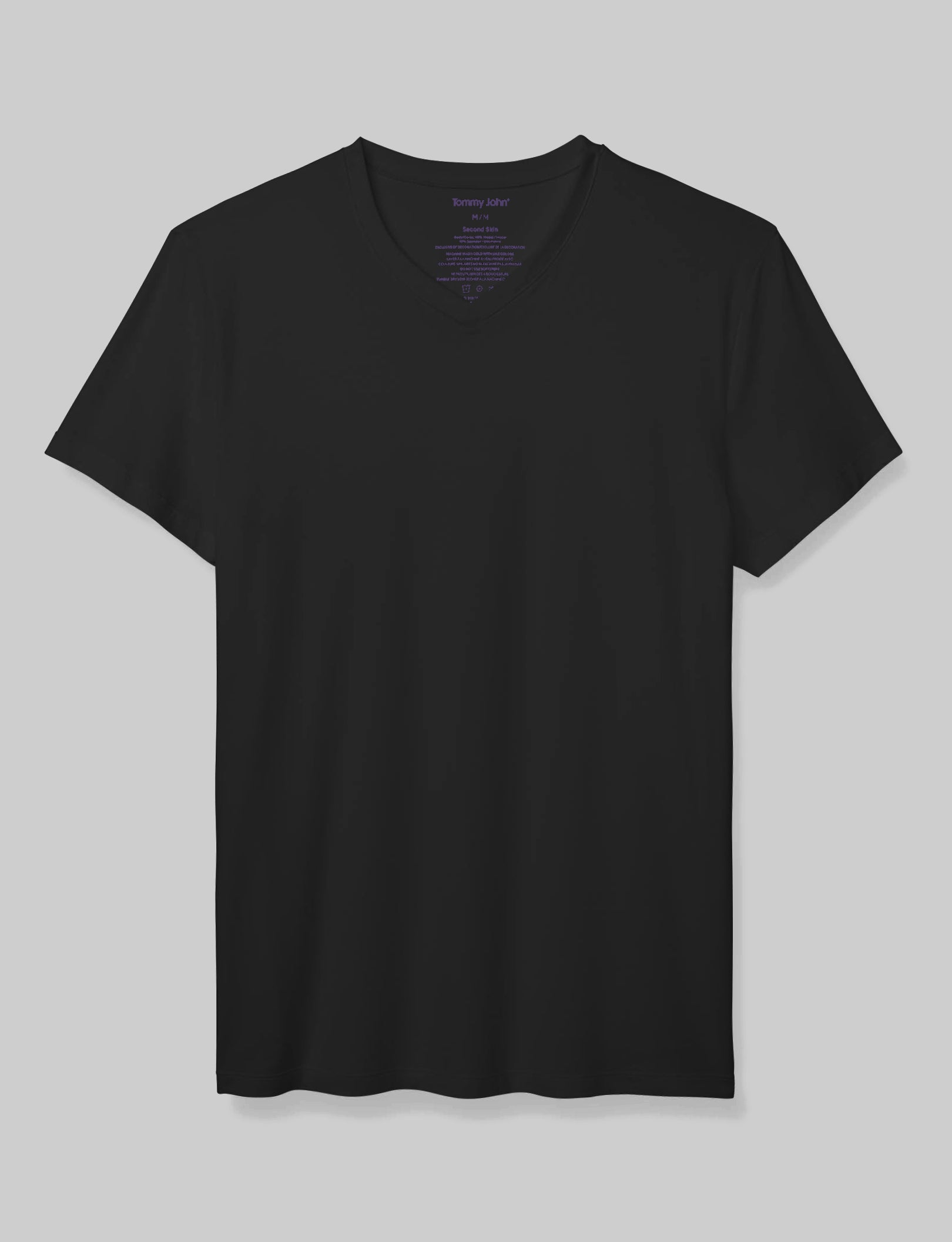 Second Skin High V-Neck Modern Fit Undershirt - Image 8