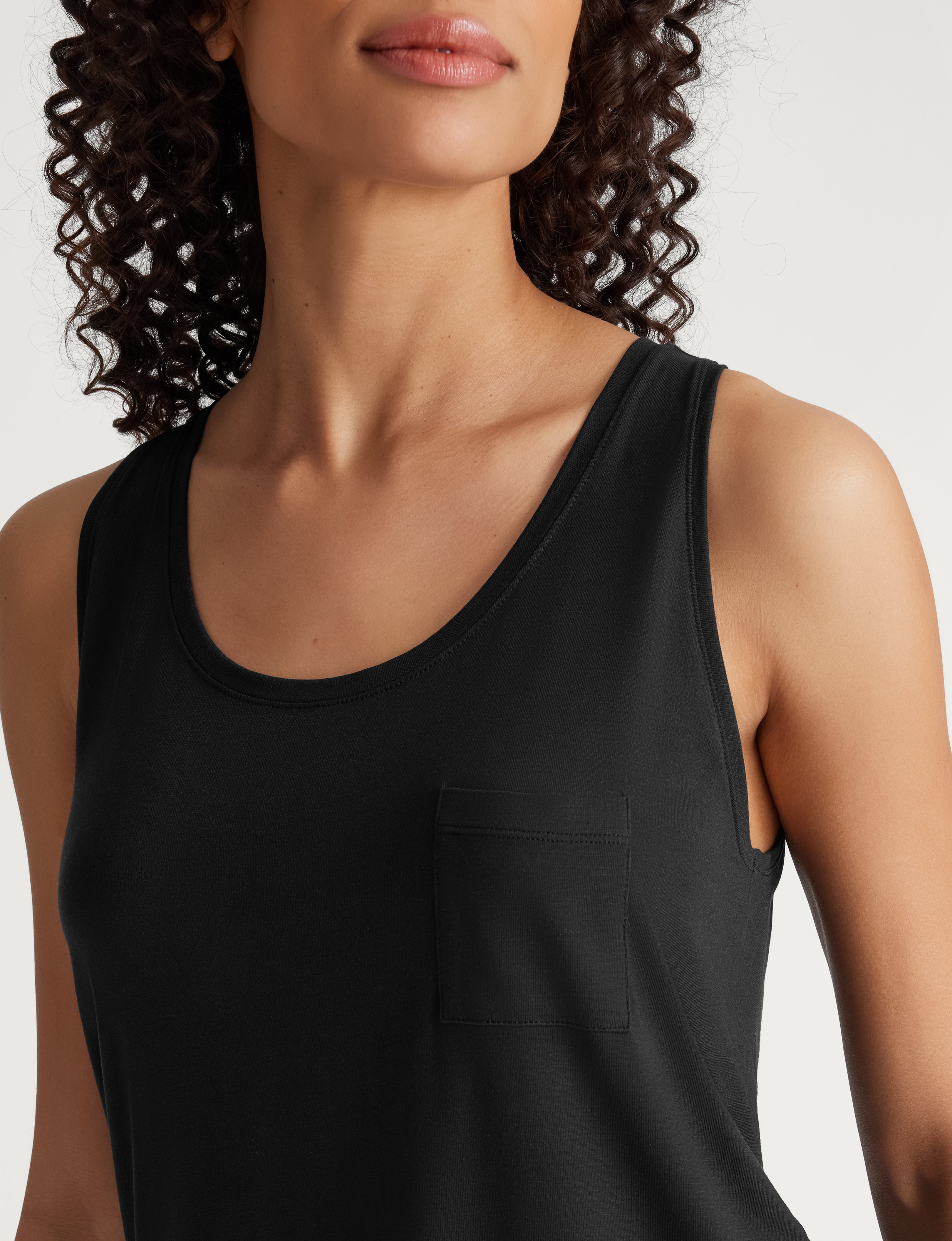 Women's Second Skin Sleep Pocket Tank & Short Set - Image 18