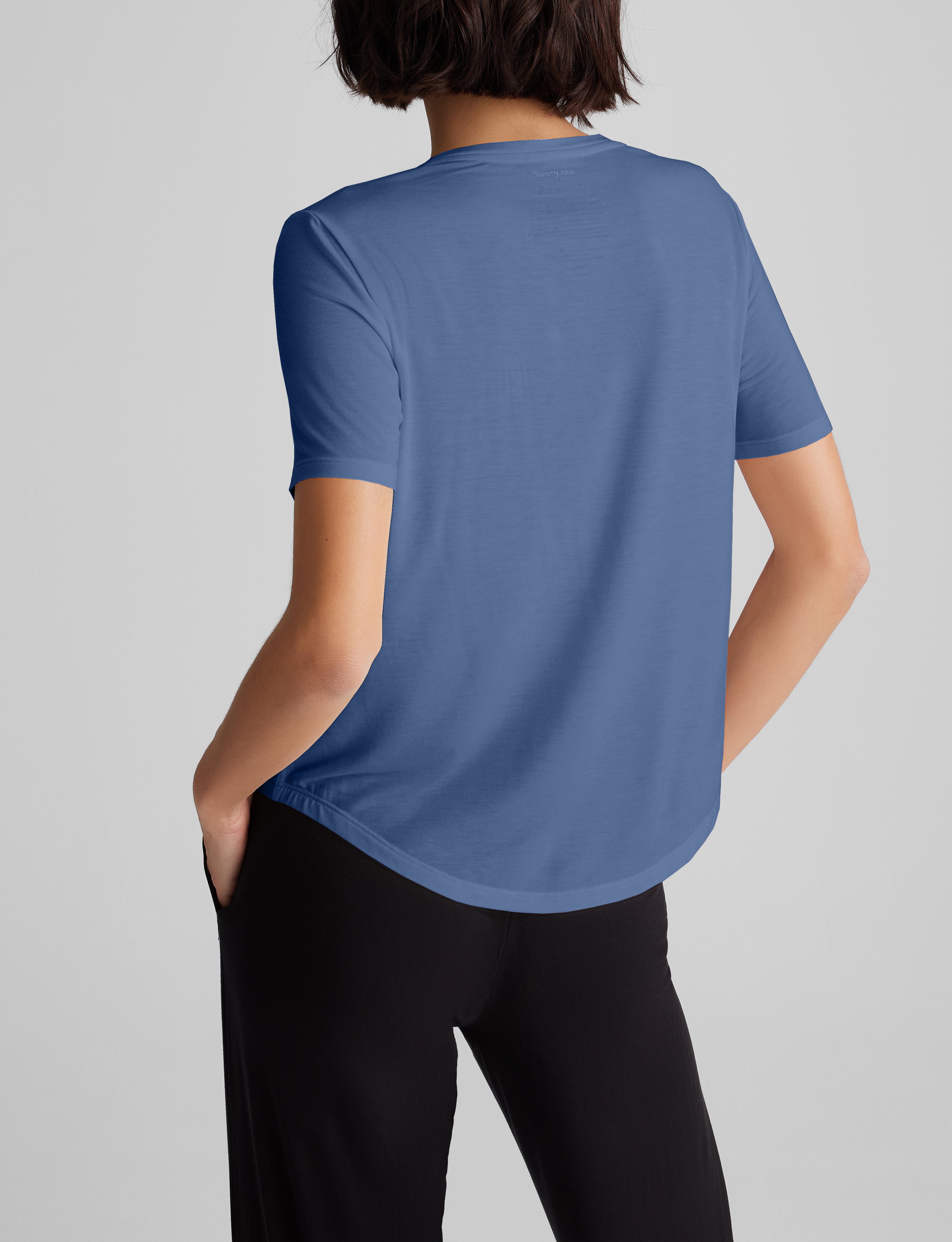 Women's Second Skin Sleep Pocket Tee - Image 18