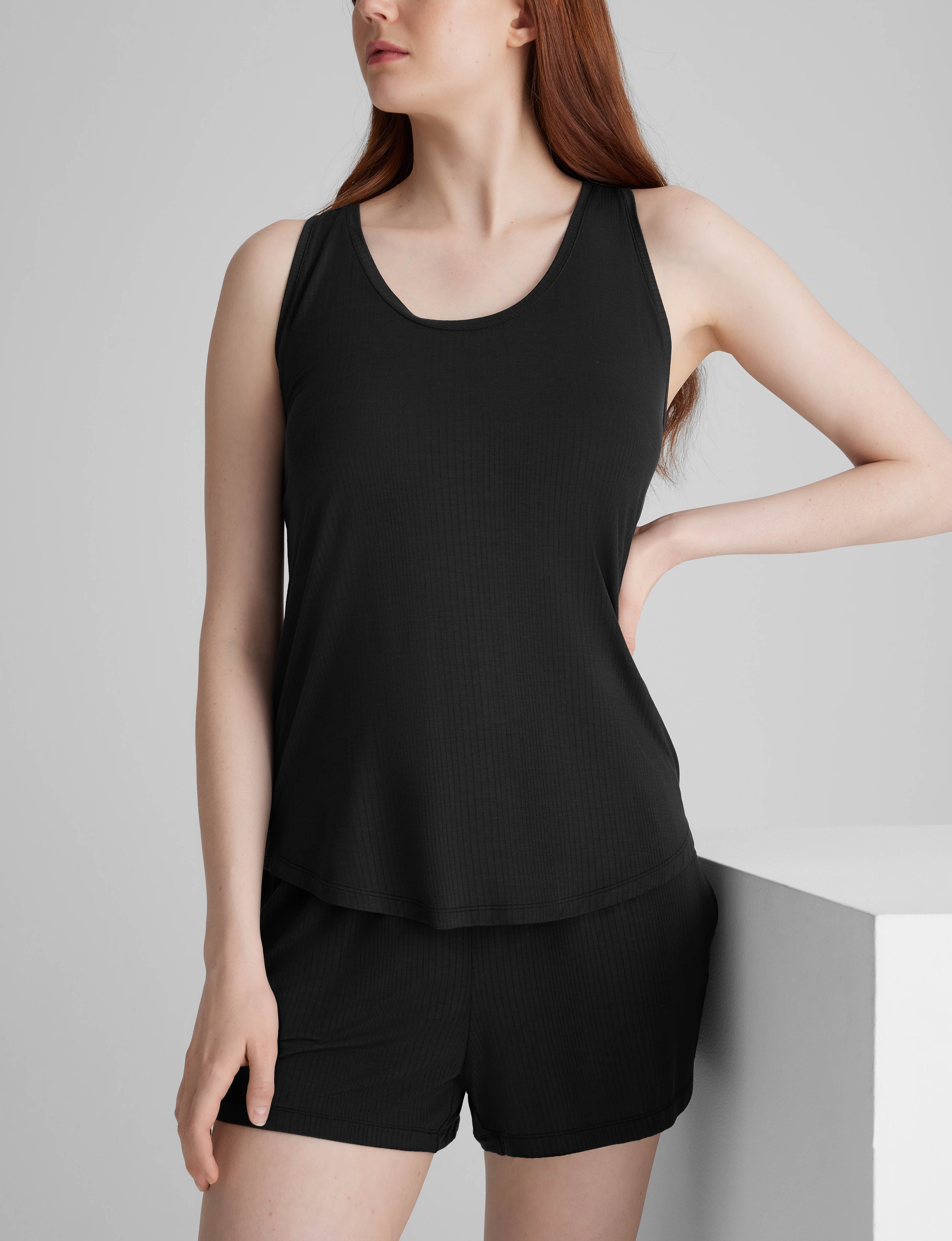 Women's Second Skin Luxe Rib Sleep Tank