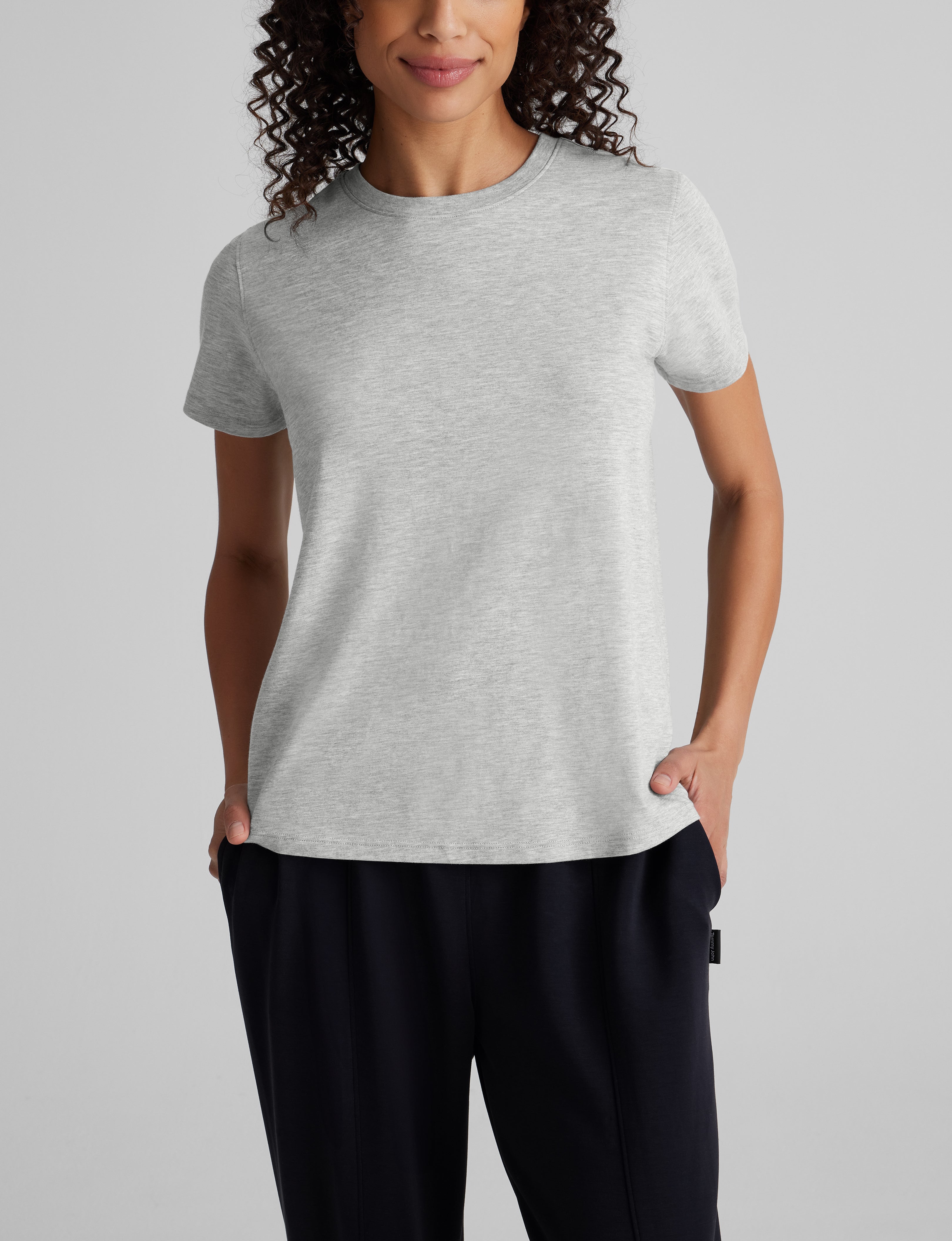 Women's Second Skin Crew Neck Tee - Image 17