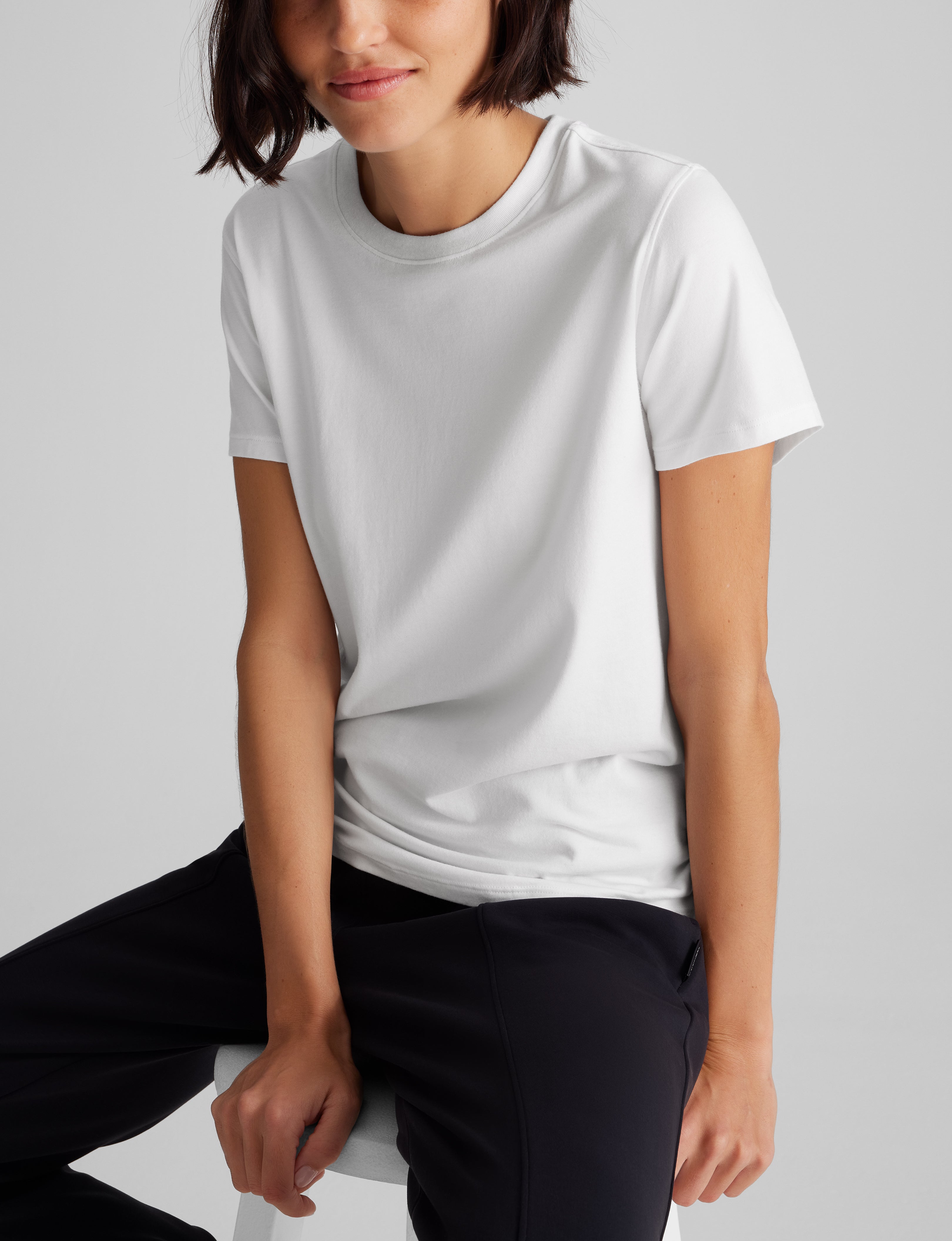 Women's Second Skin Crew Neck Tee - Image 22