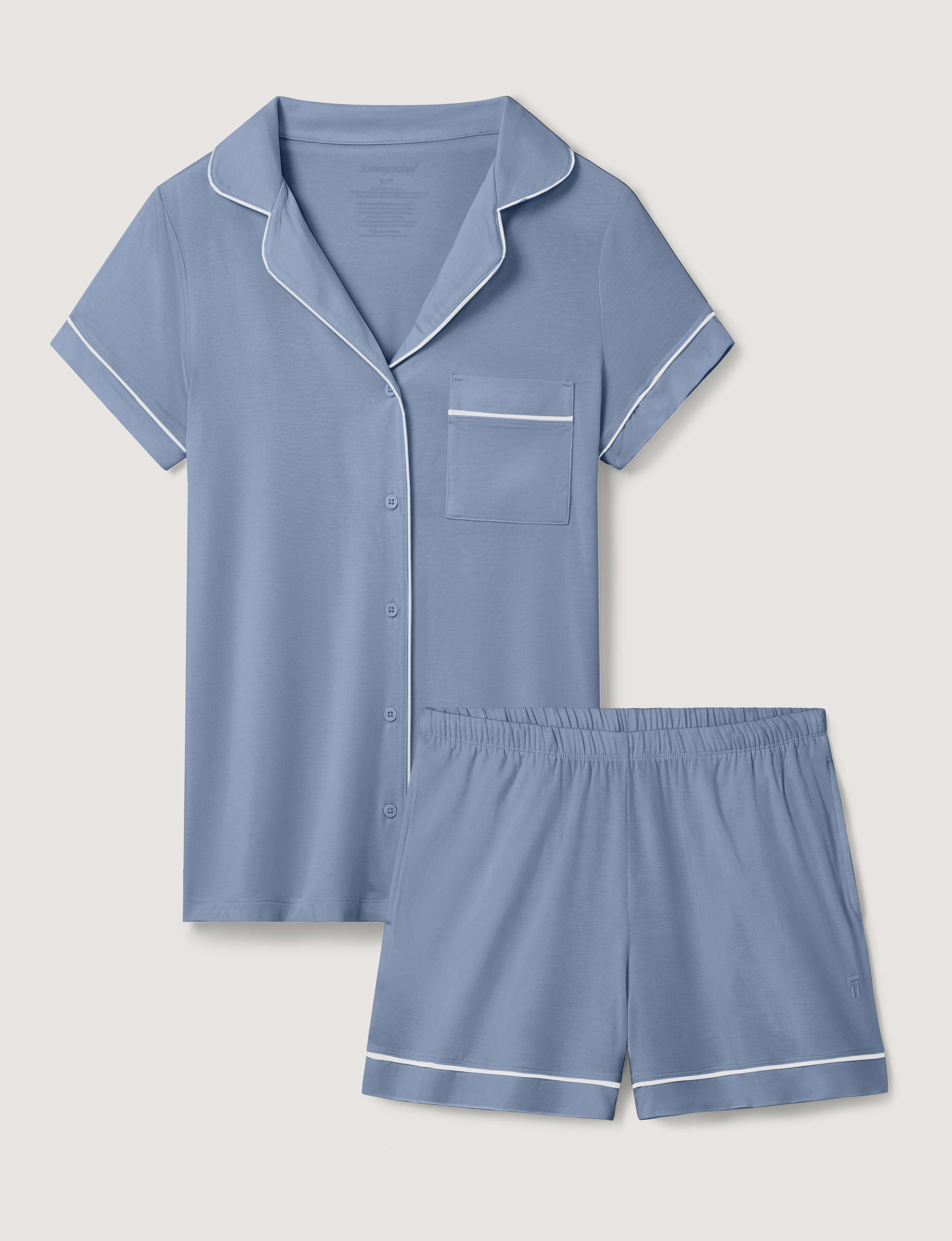 Women's Downtime Pajama Top & Short Set