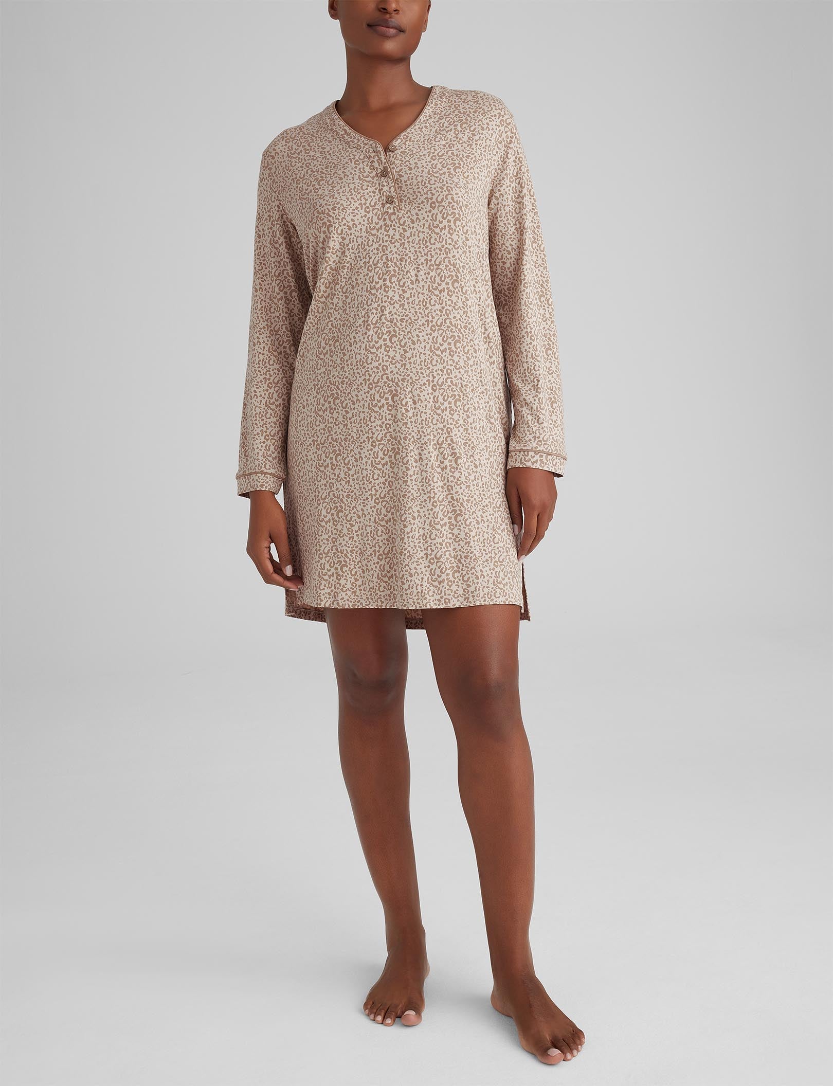 Women's Downtime Henley Sleep Dress