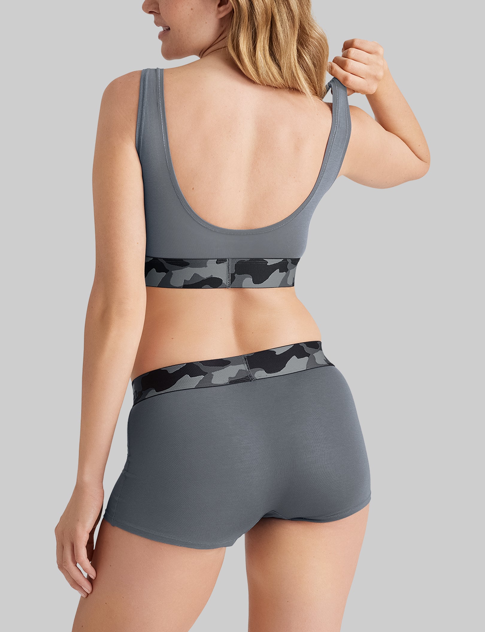 Cool Cotton Scoop Bralette - Image 42