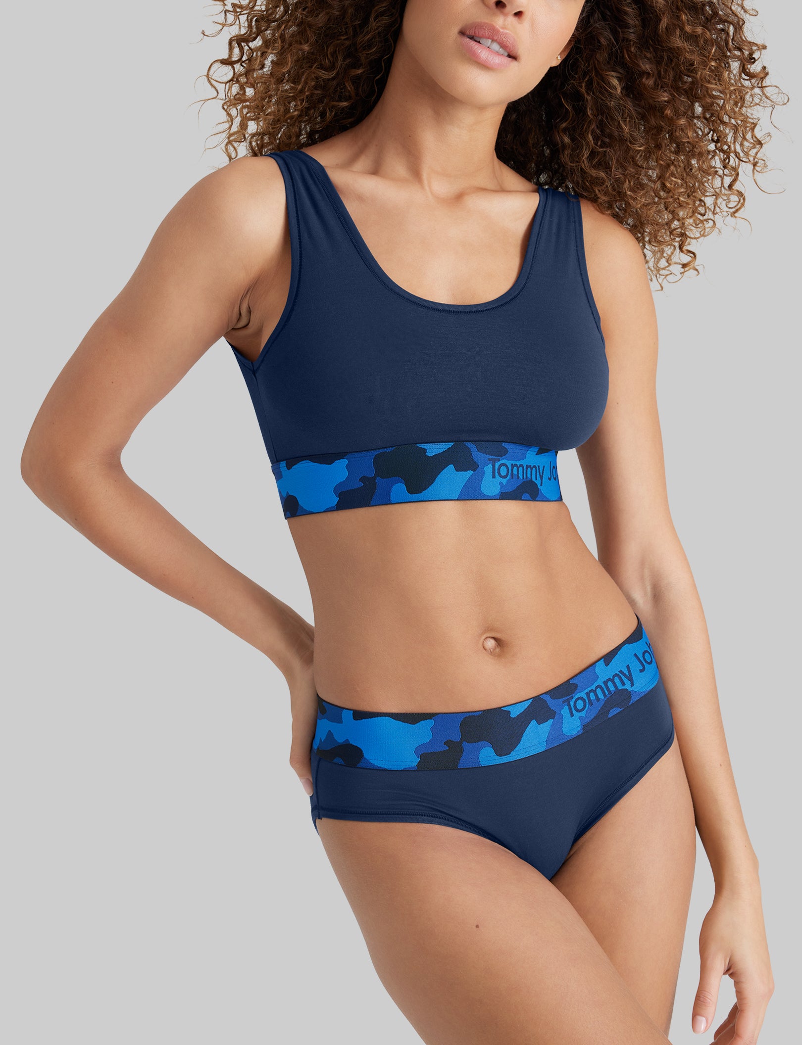 Cool Cotton Scoop Bralette - Image 23