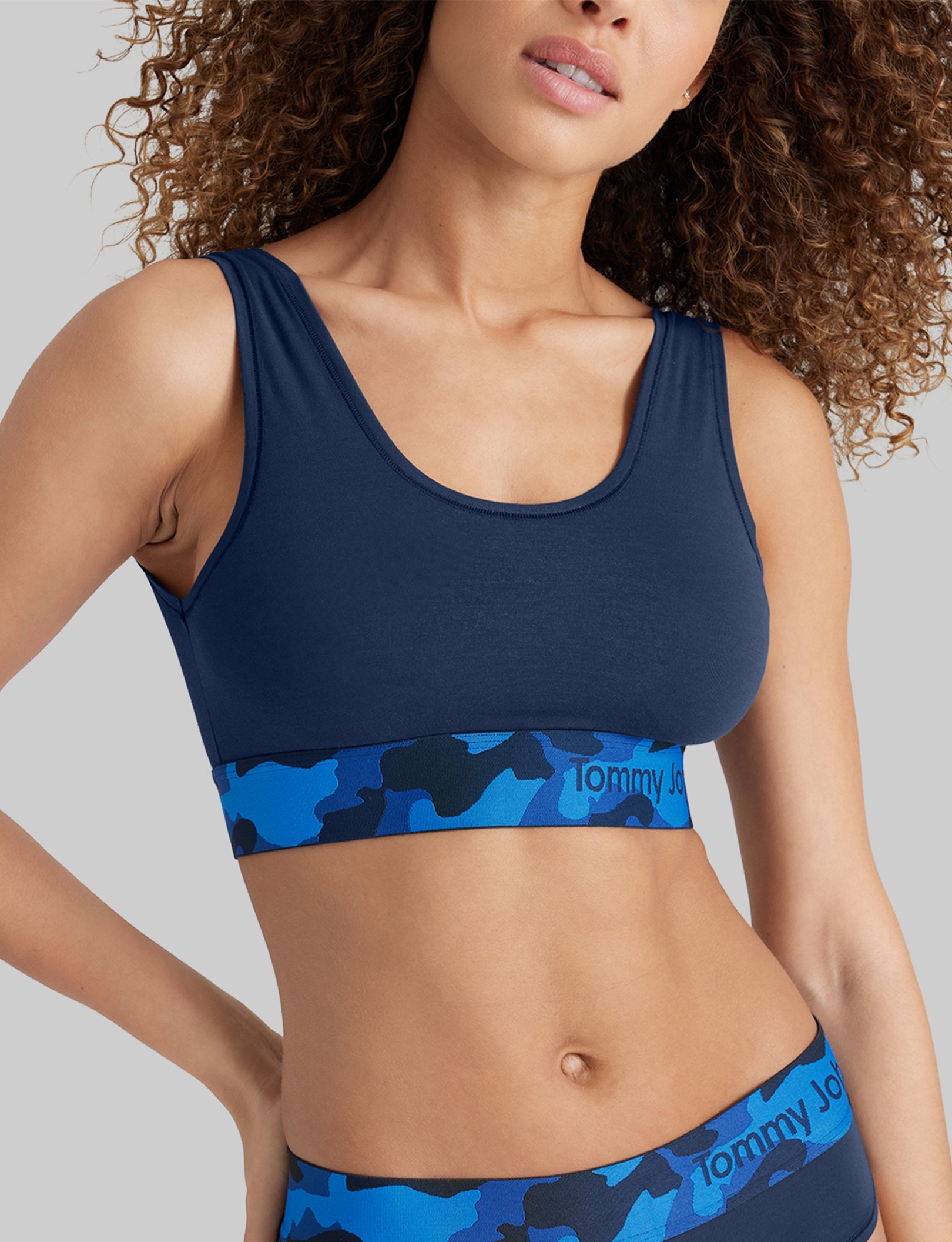 Cool Cotton Scoop Bralette - Image 17