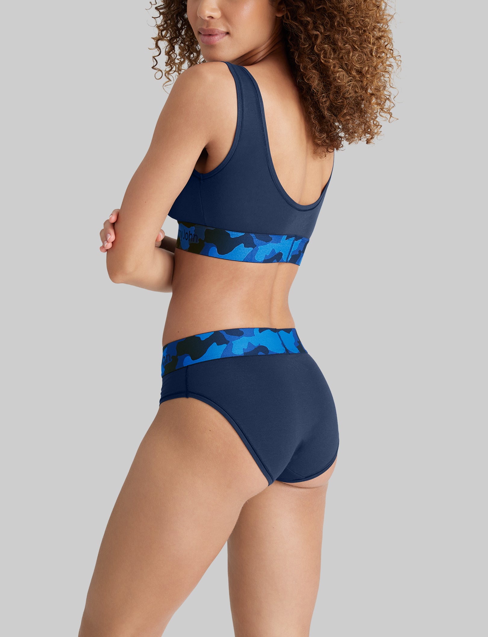 Cool Cotton Scoop Bralette - Image 24