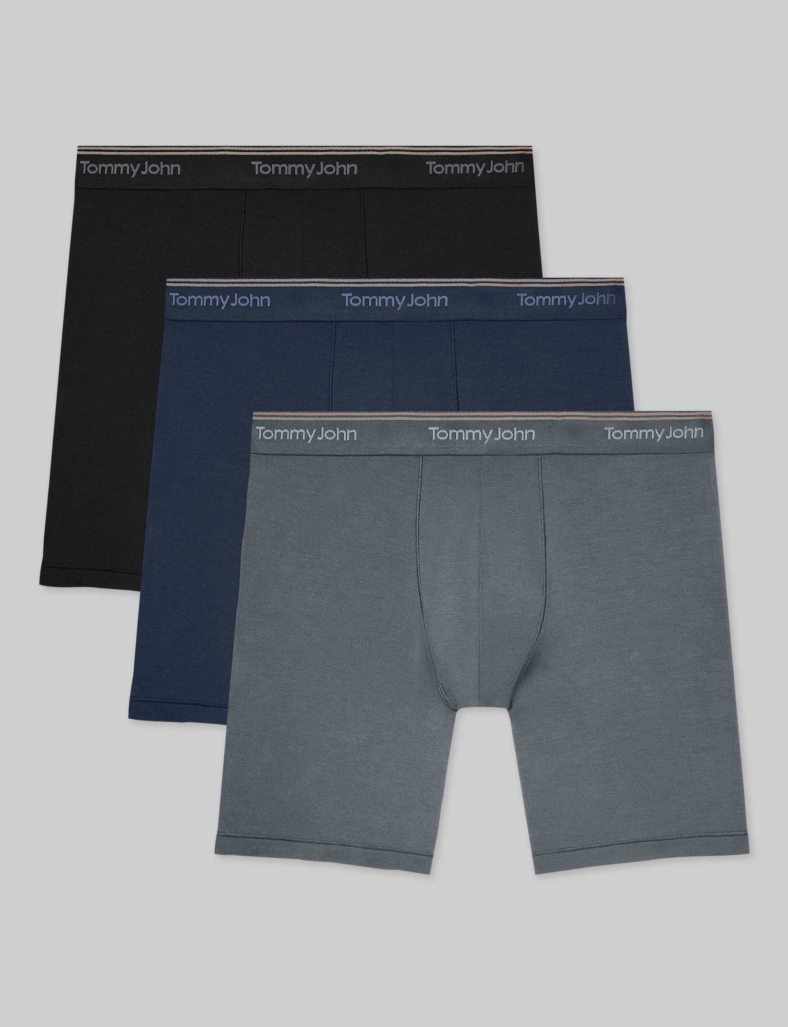 Ultra Soft Flex Mid-Length Boxer Brief 6" (3-Pack)