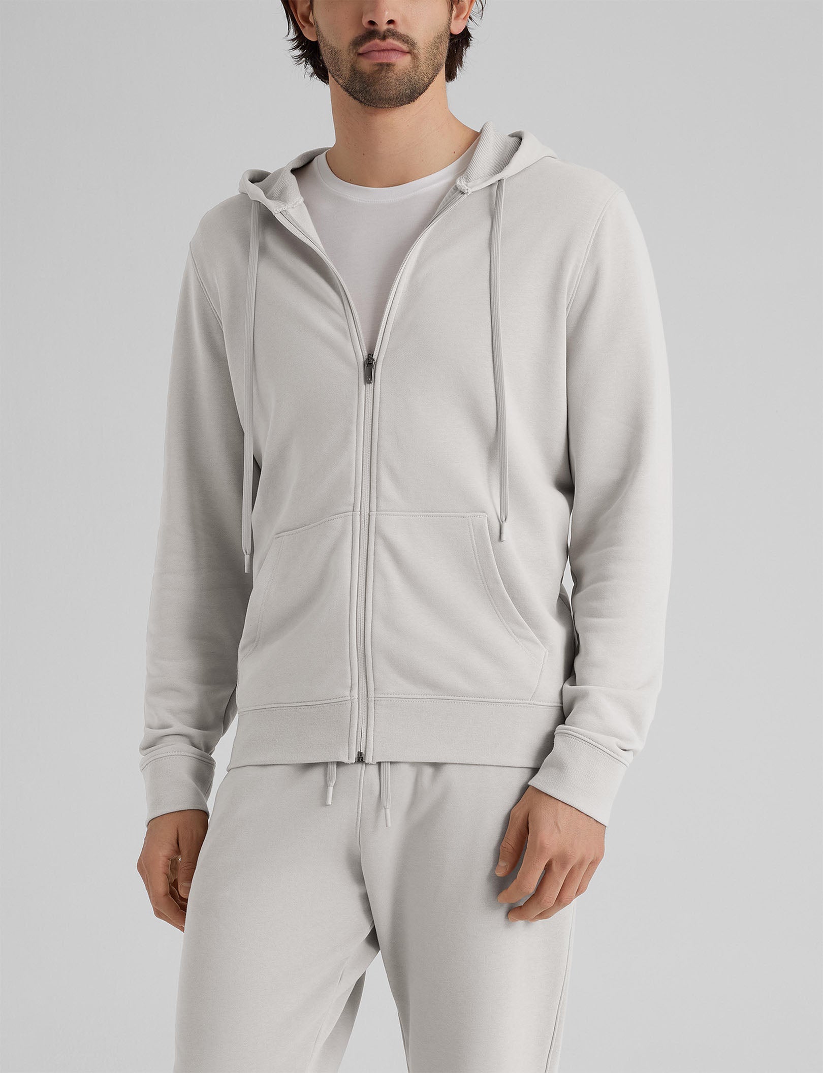 French Terry Full Zip Hoodie