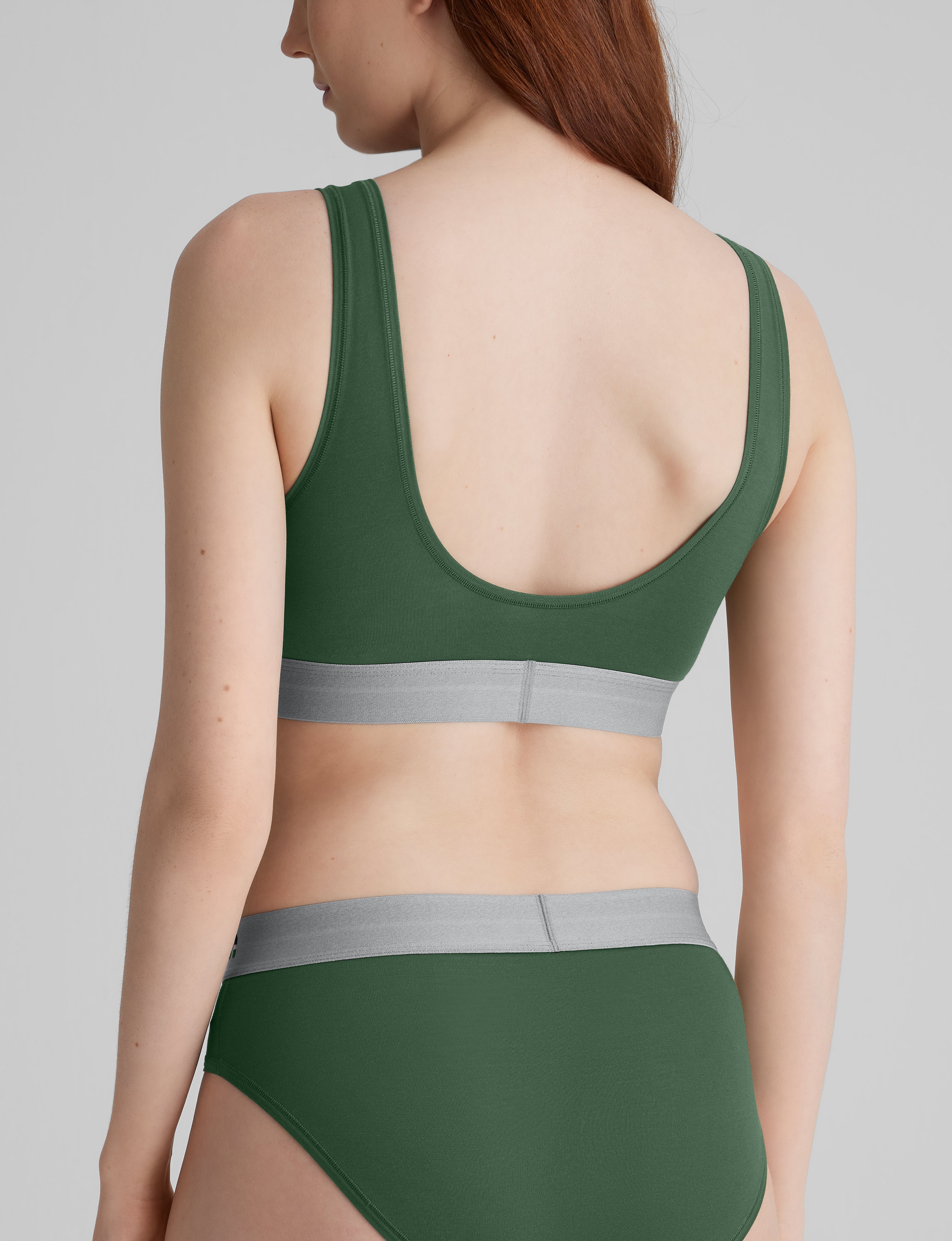 Cool Cotton Scoop Bralette - Image 5