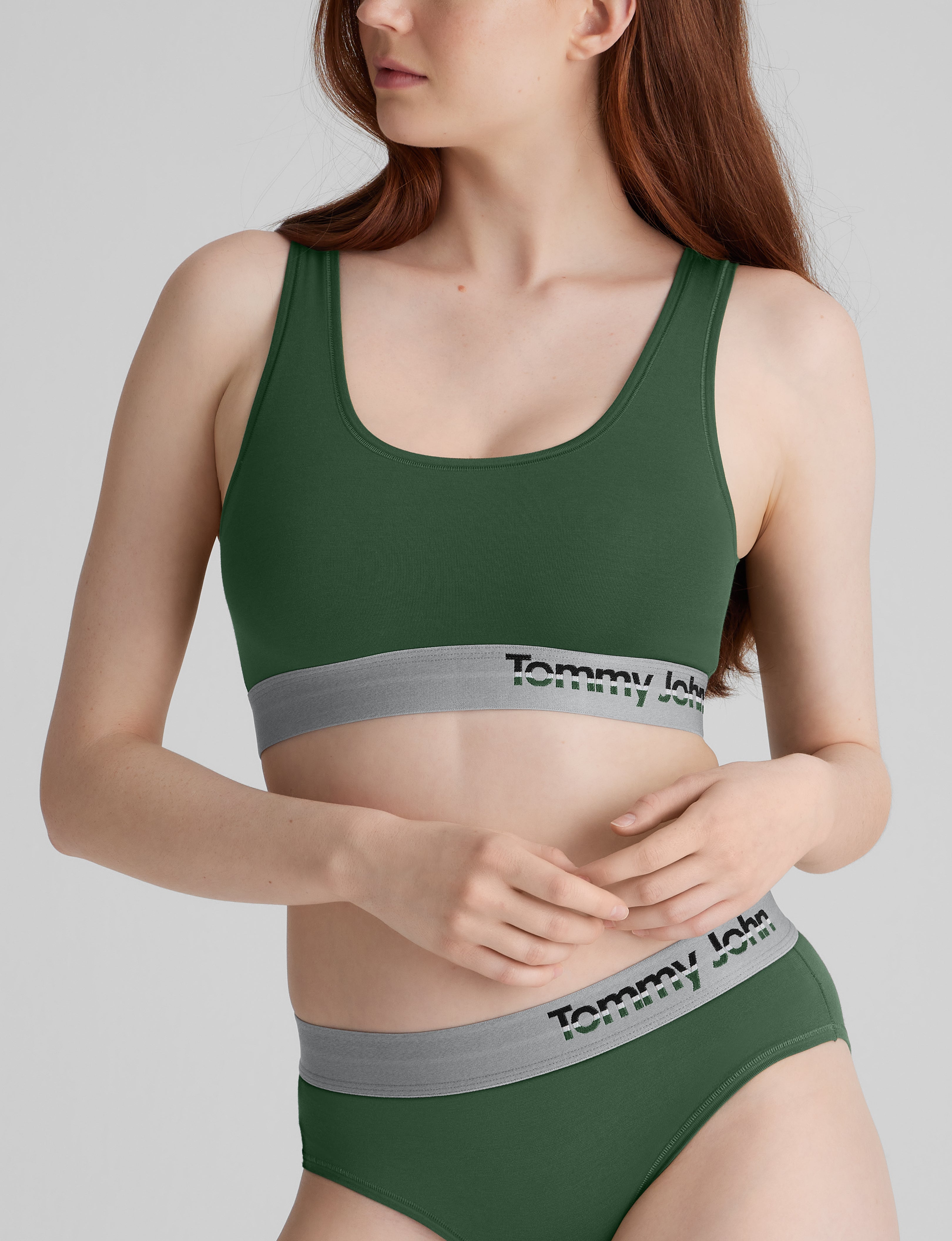 Cool Cotton Scoop Bralette - Image 4