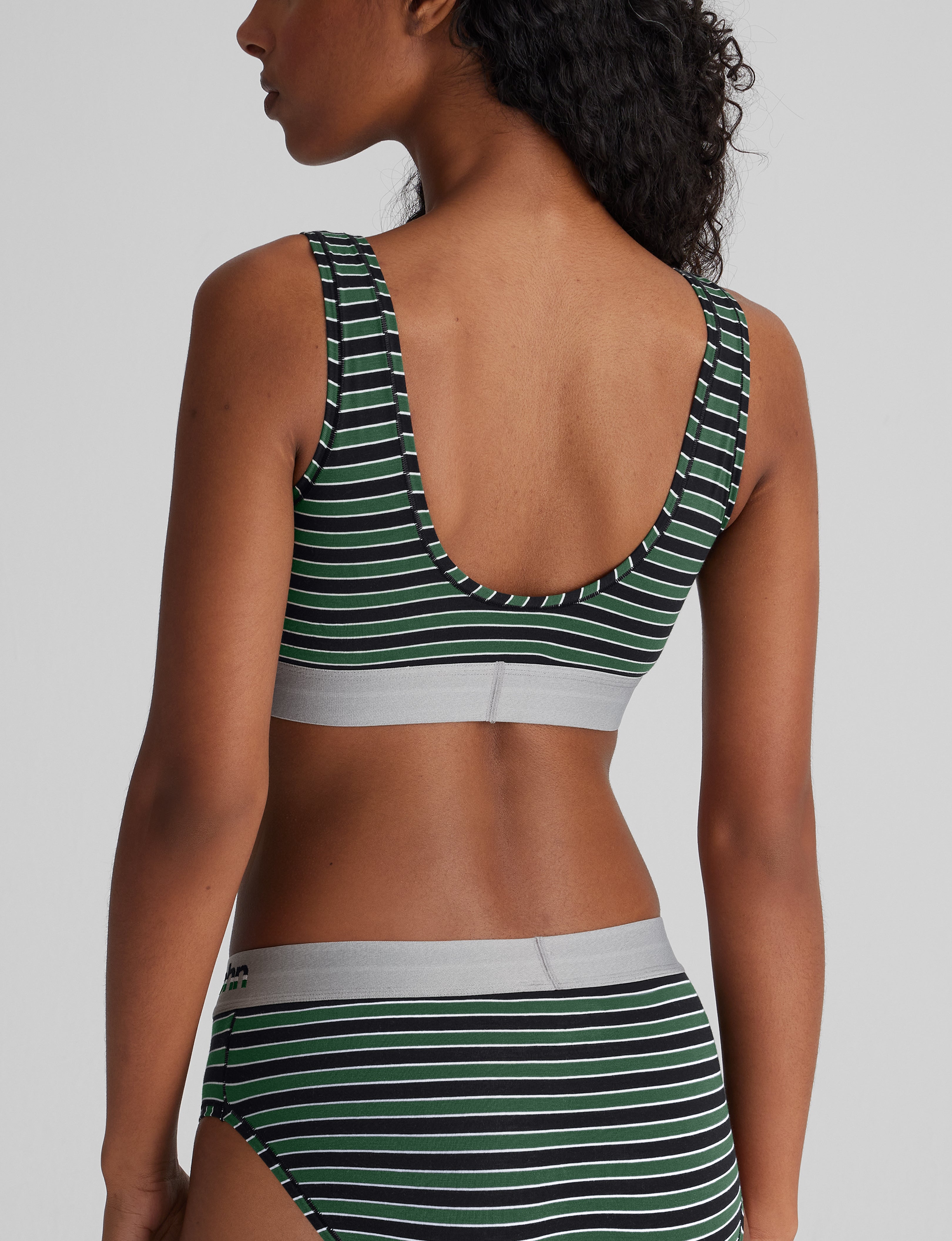 Cool Cotton Scoop Bralette - Image 7