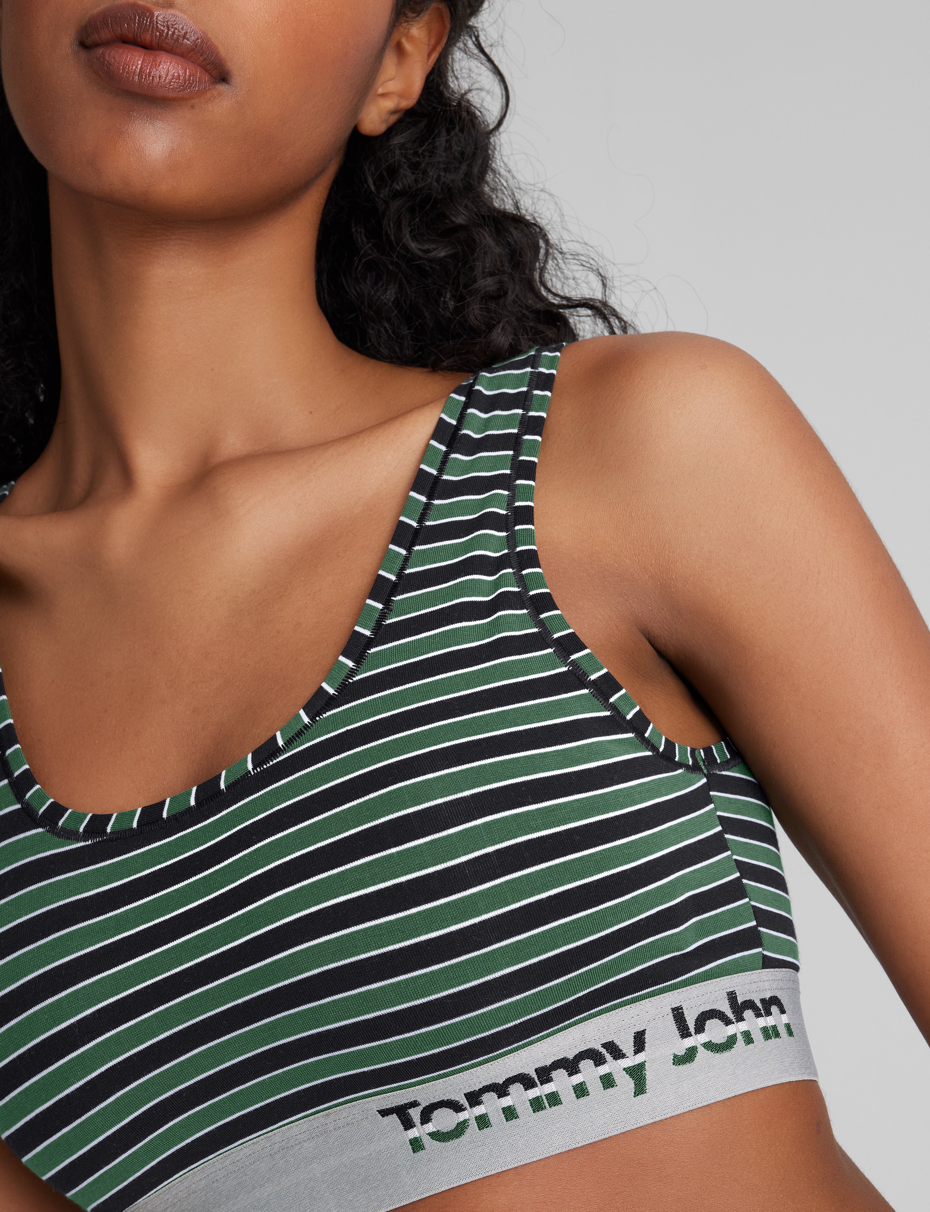 Cool Cotton Scoop Bralette - Image 8