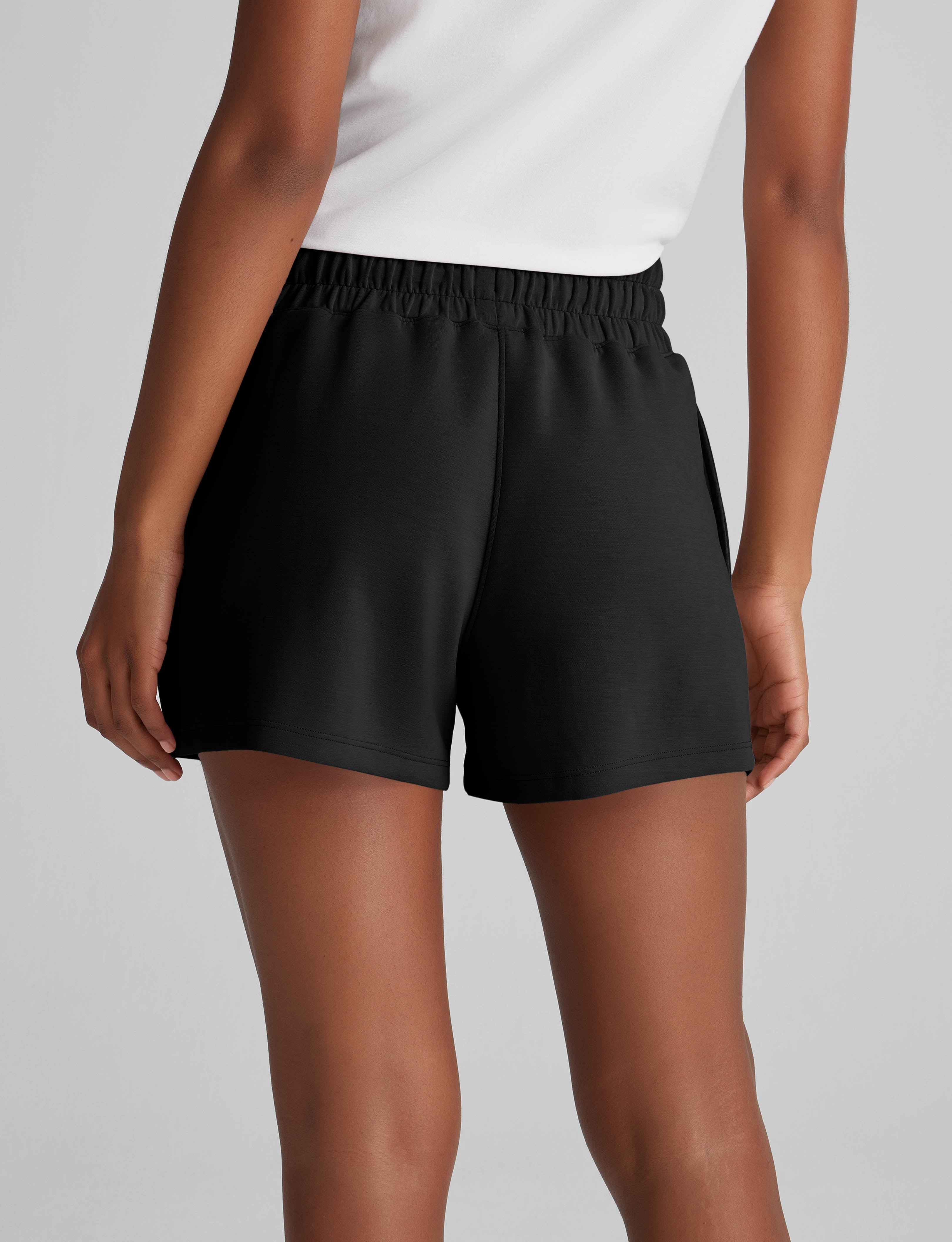 Women's Luxe Traveler Knit Quarter Zip & Short Set - Image 8