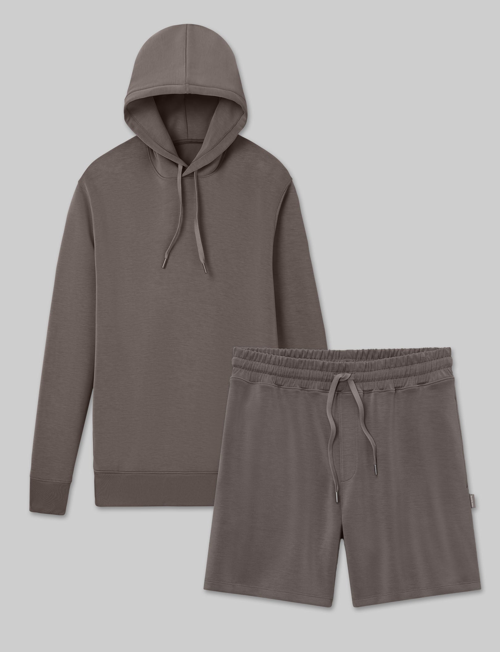 Luxe Traveler Knit Hoodie & Short Set