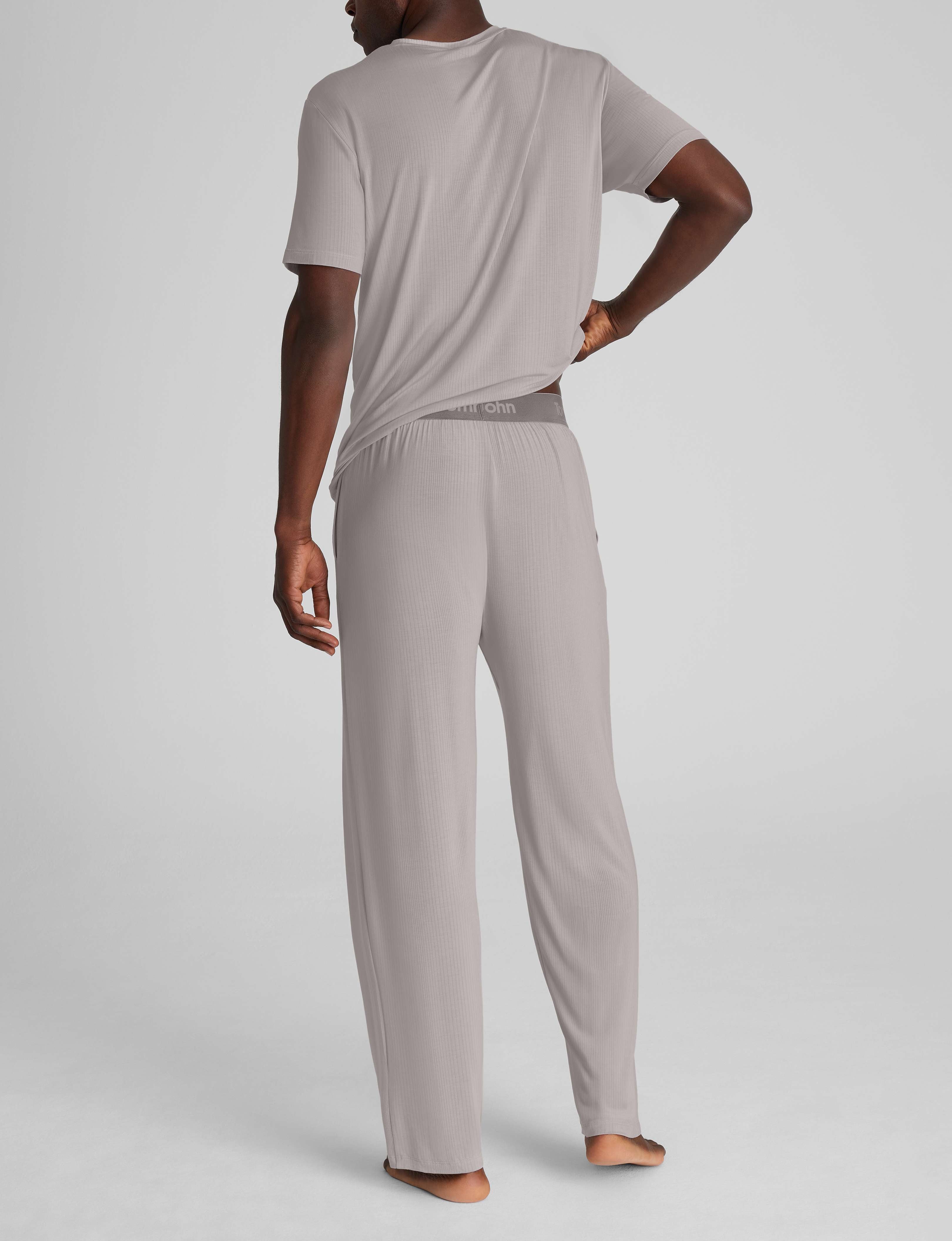 Second Skin Luxe Rib Sleep Tee & Pant Set - Image 11