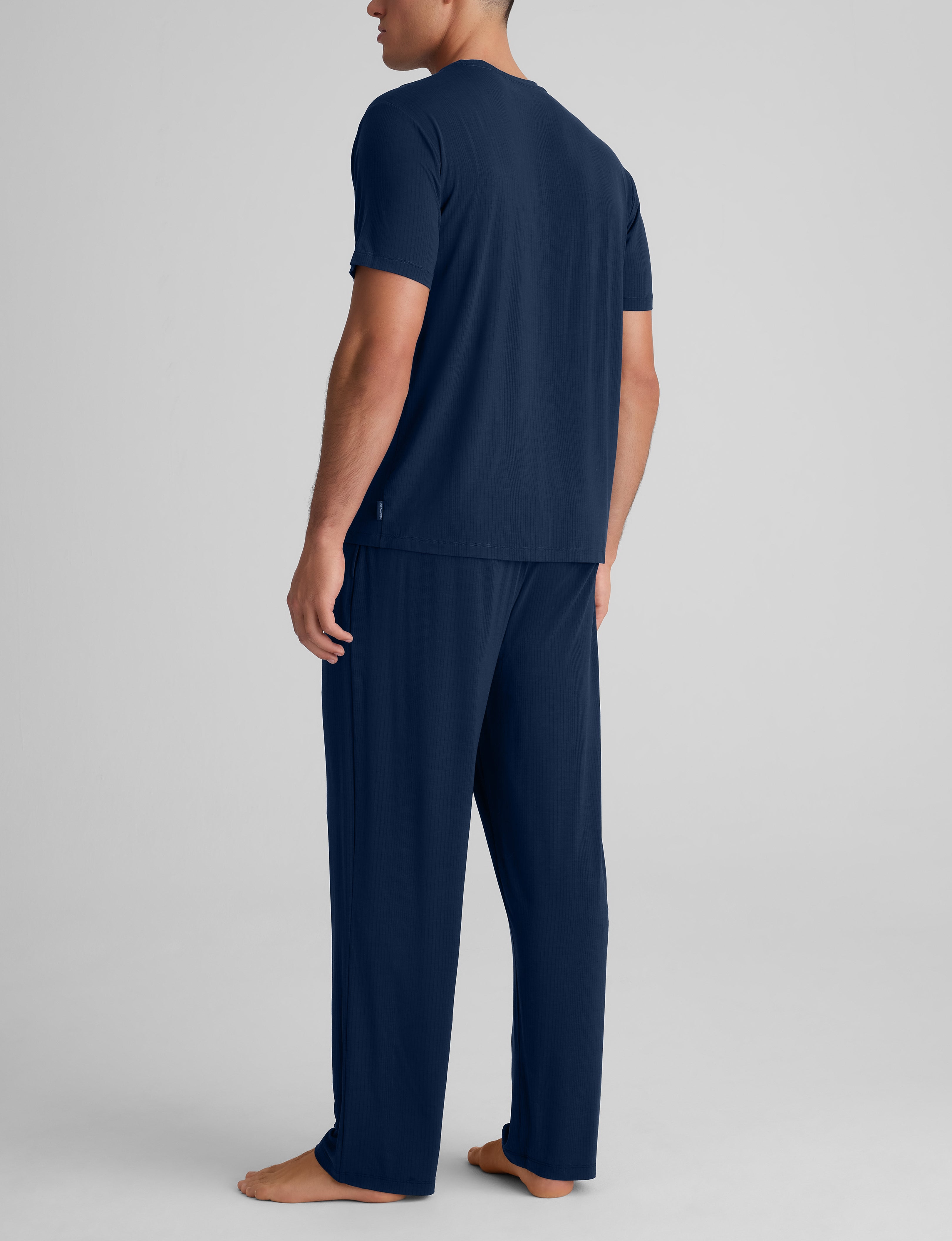 Second Skin Luxe Rib Sleep Tee & Pant Set - Image 5