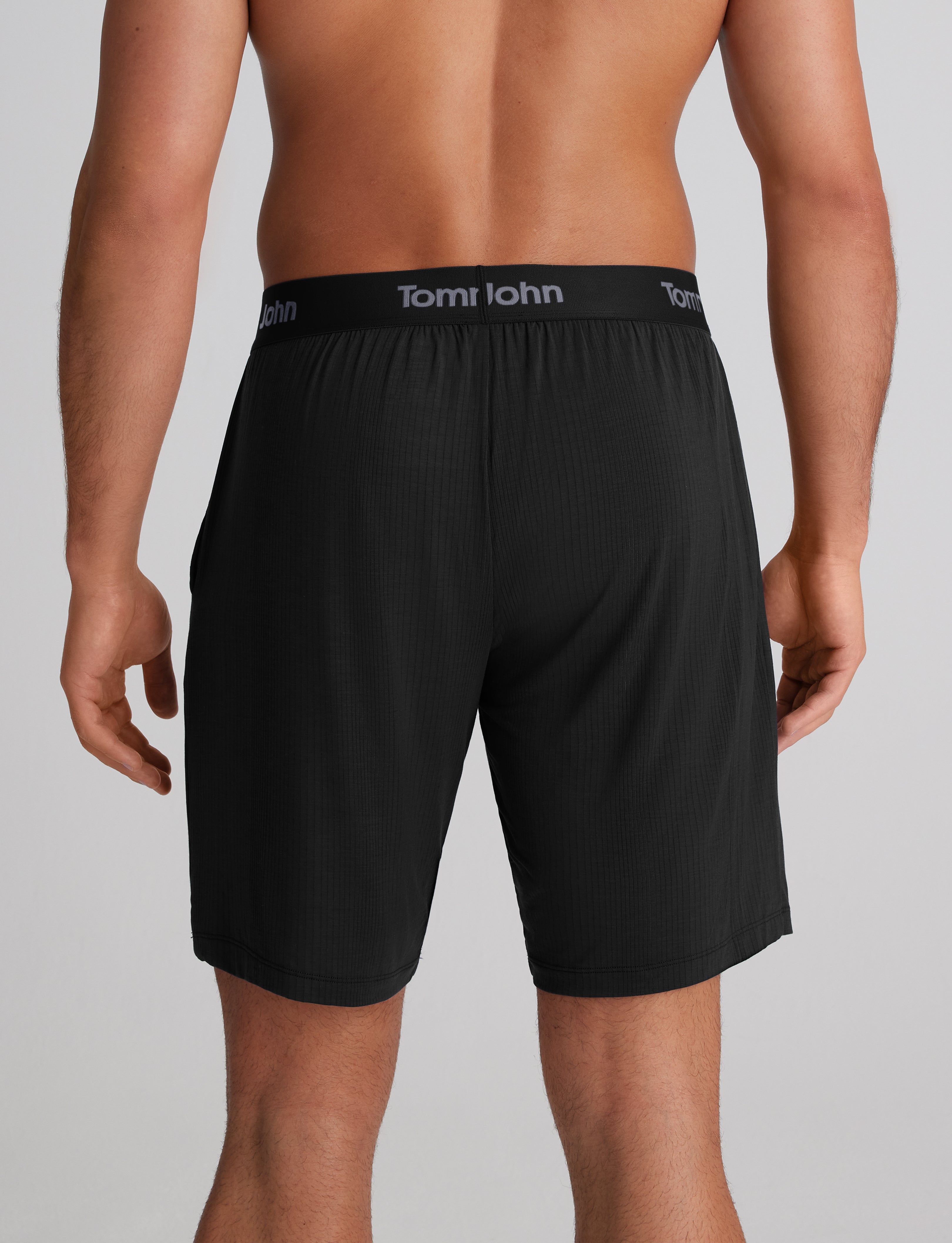 Second Skin Luxe Rib Sleep Tee & Short Set - Image 7