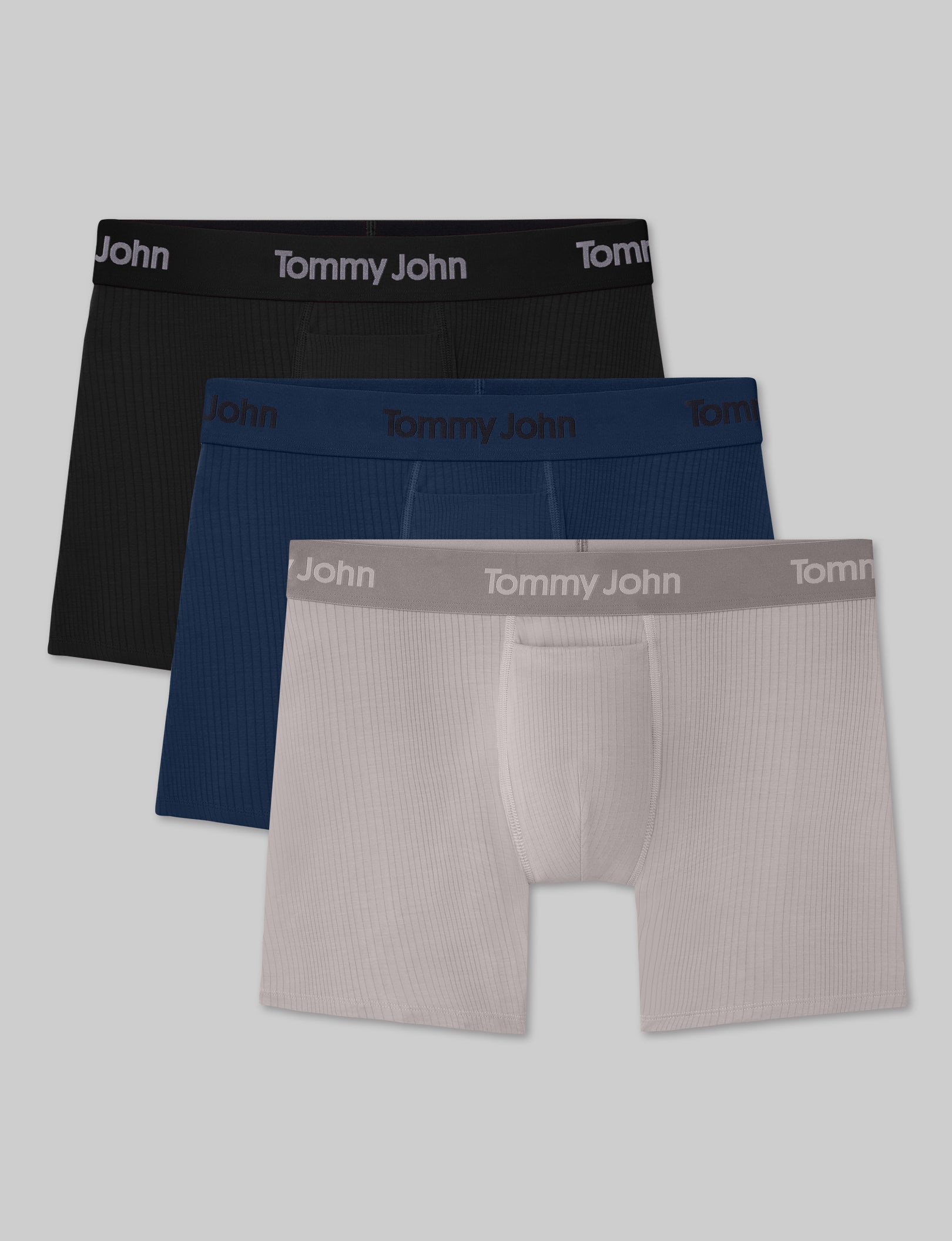 Second Skin Luxe Rib Trunk 4" (3-Pack)