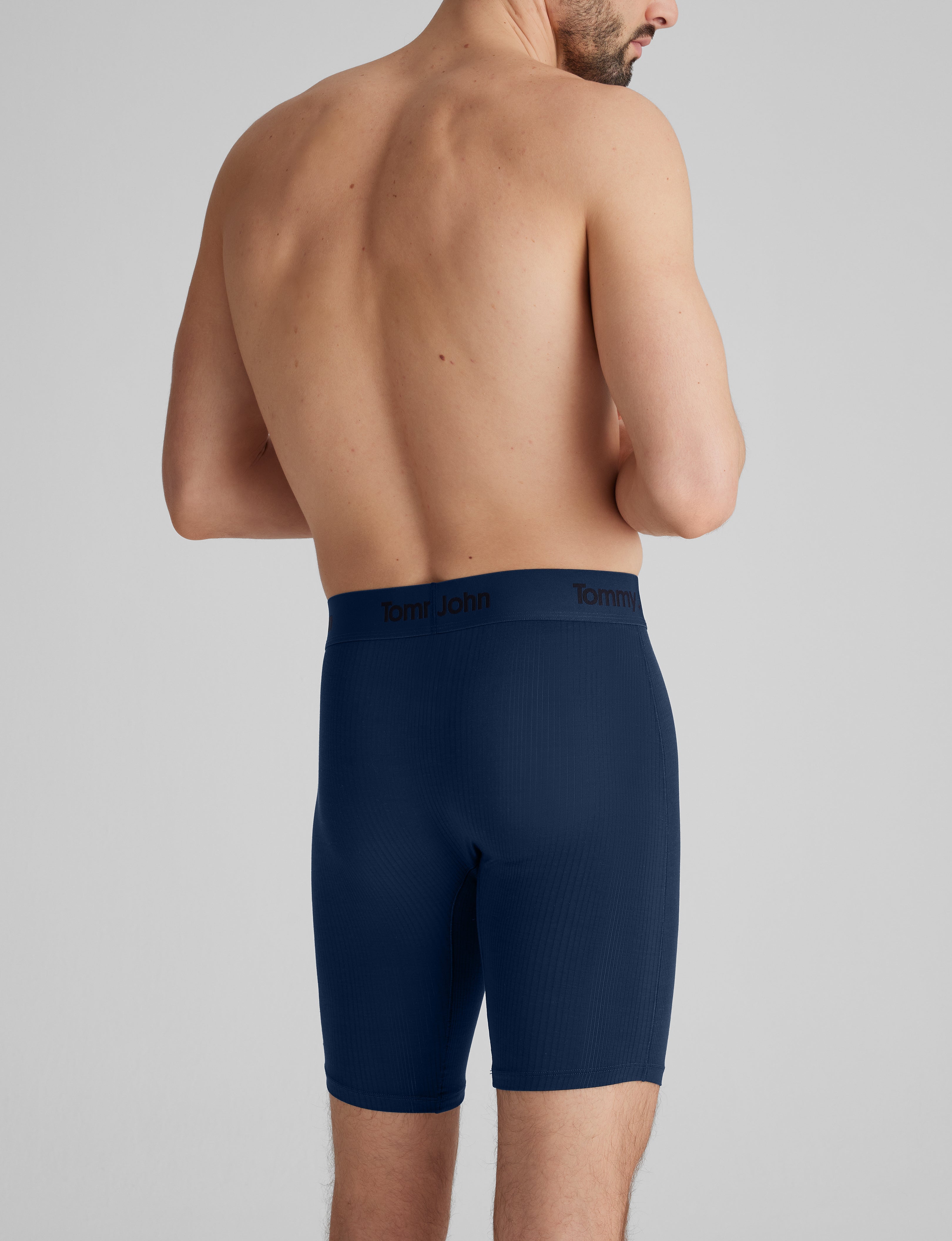 Second Skin Luxe Rib Boxer Brief 8" (6-Pack) - Image 8