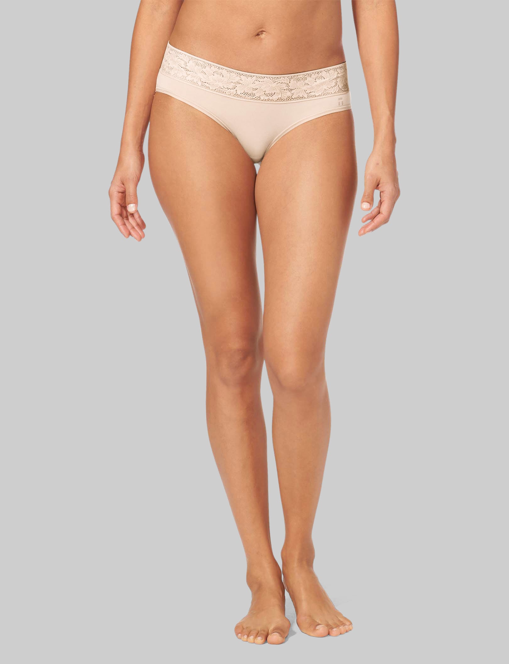 Women's Second Skin Brief, Lace Waist - Image 6