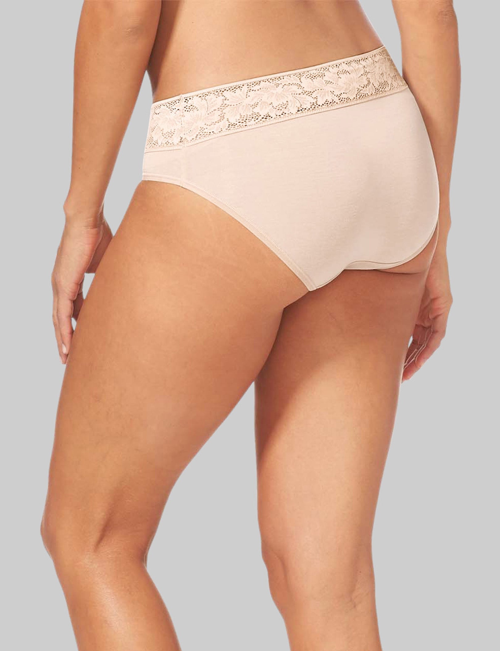 Women's Second Skin Brief, Lace Waist - Image 5