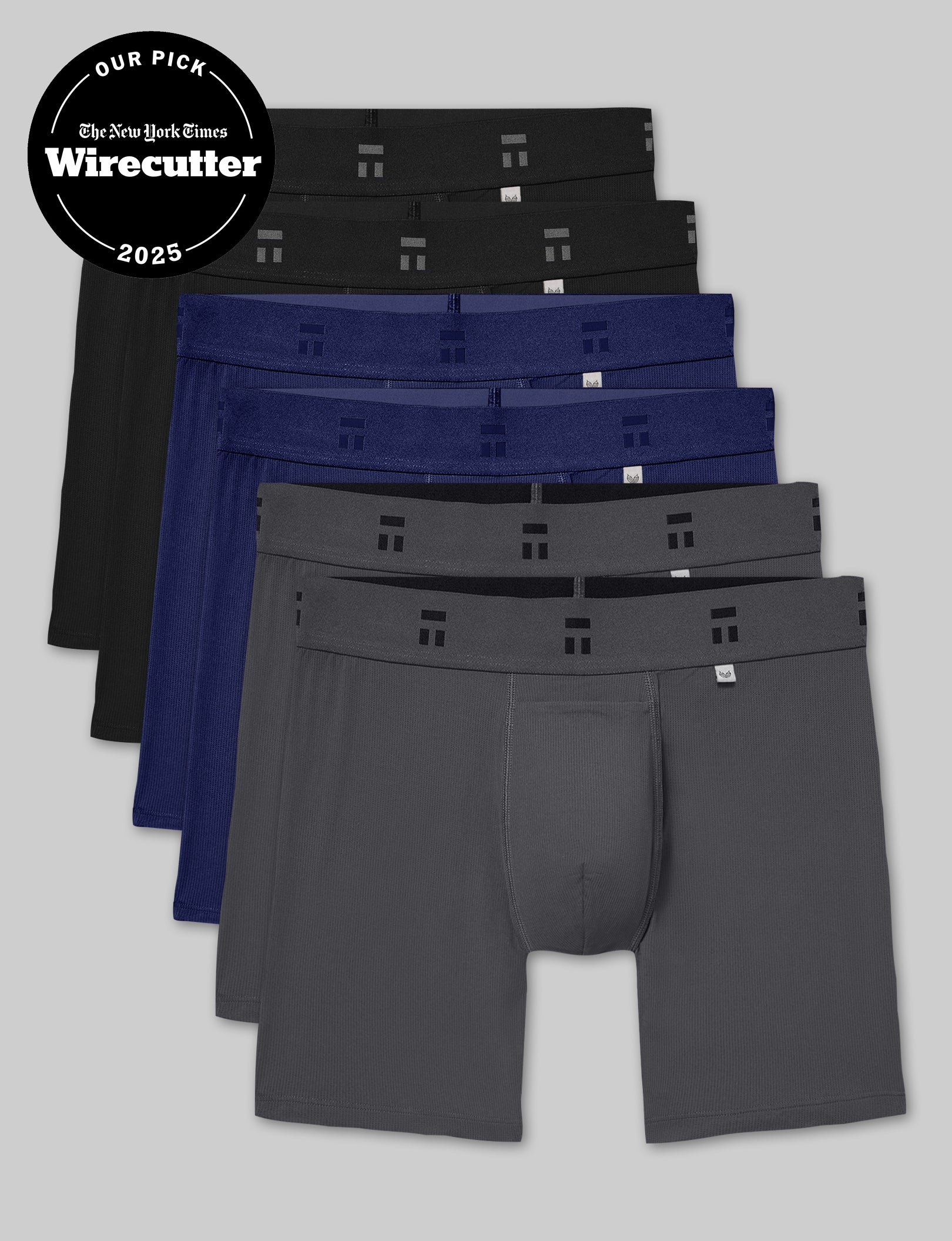 Air Mid-Length Boxer Brief 6" (6-Pack)