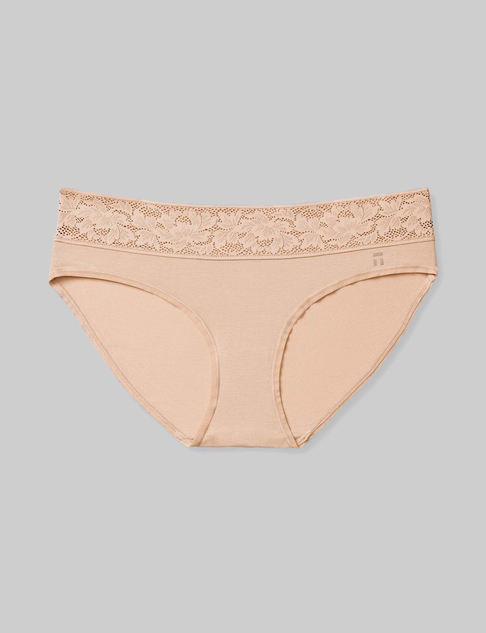 Women's Second Skin Brief, Lace Waist - Image 40
